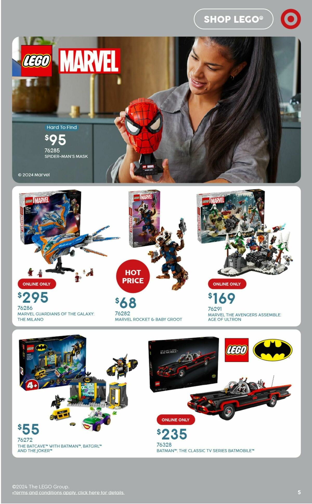 Target LEGO Toys Catalogues from 31 October