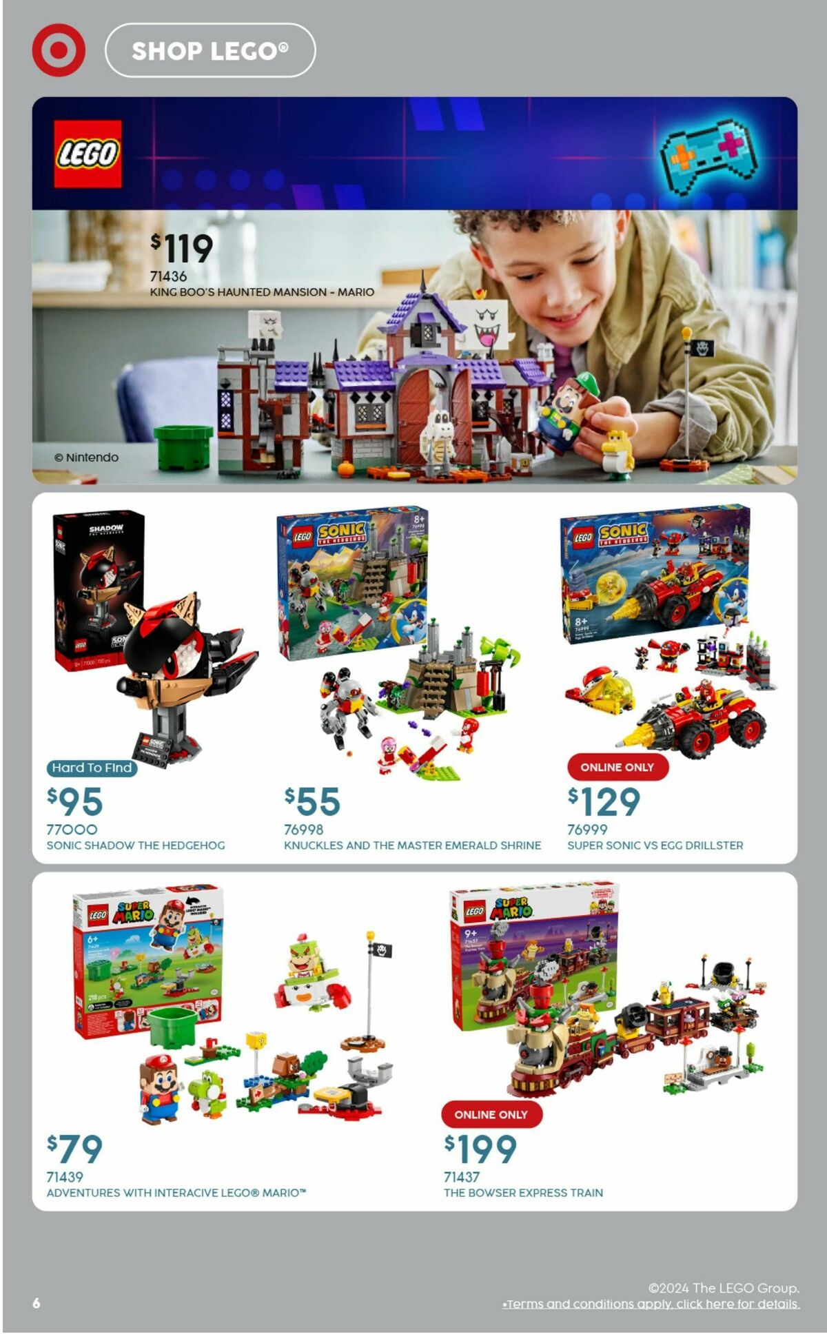 Target LEGO Toys Catalogues from 31 October