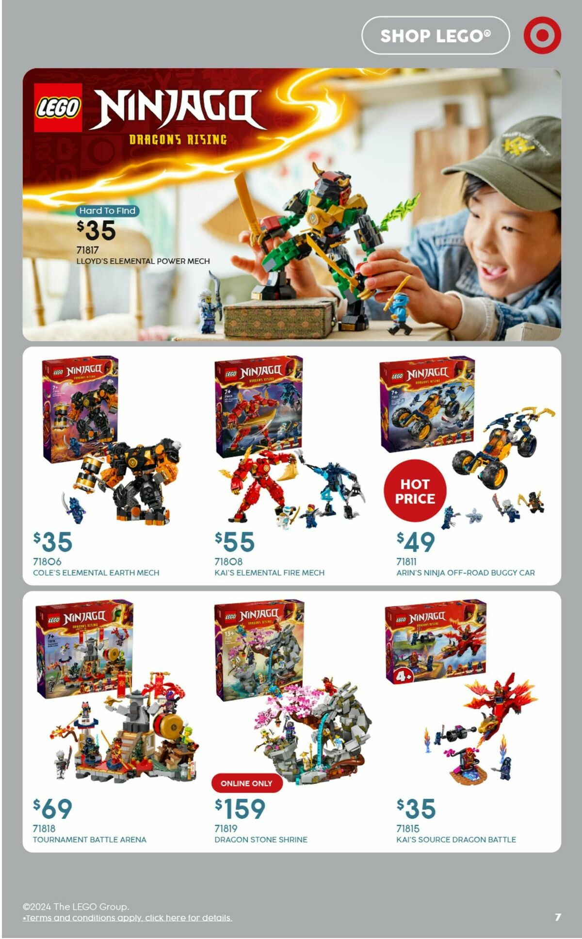 Target LEGO Toys Catalogues from 31 October