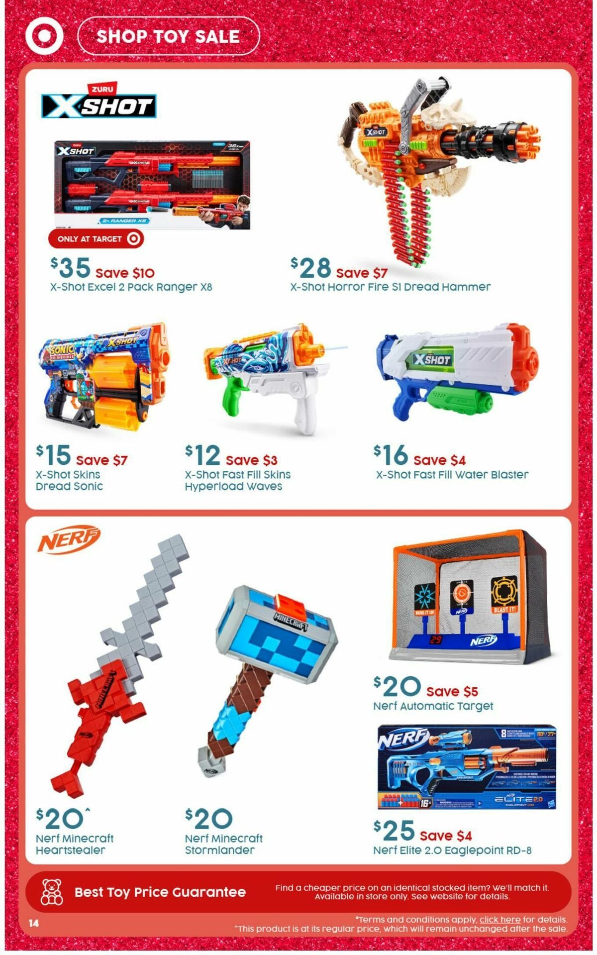 Target Catalogues from 7 November