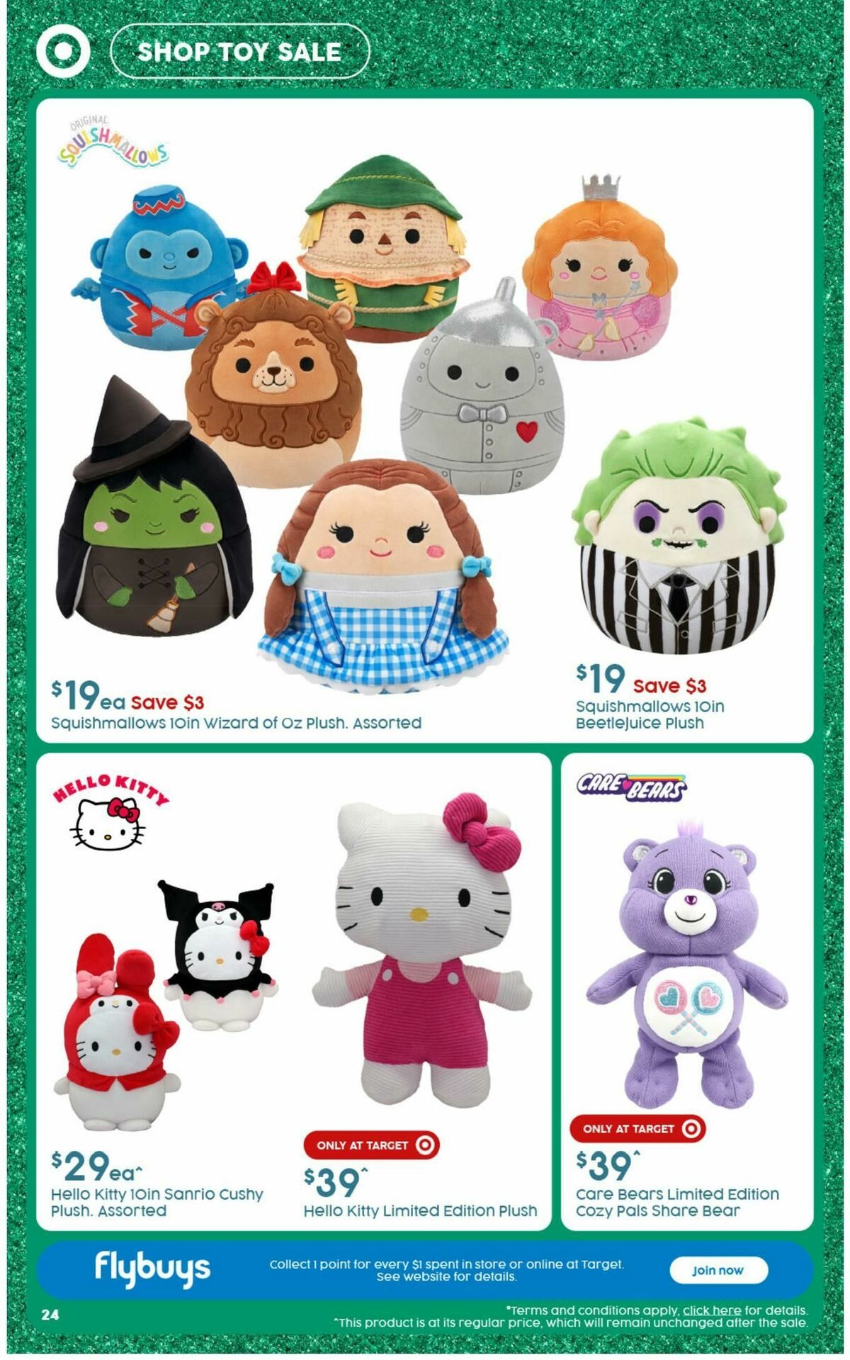 Target Catalogues from 7 November