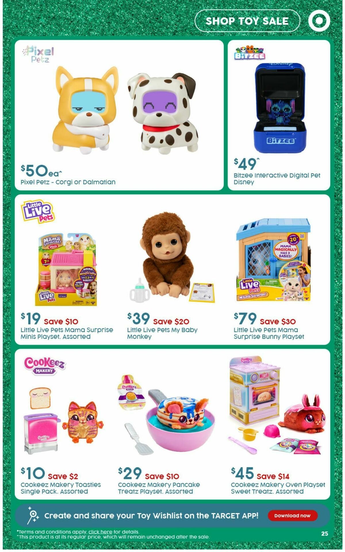 Target Catalogues from 7 November