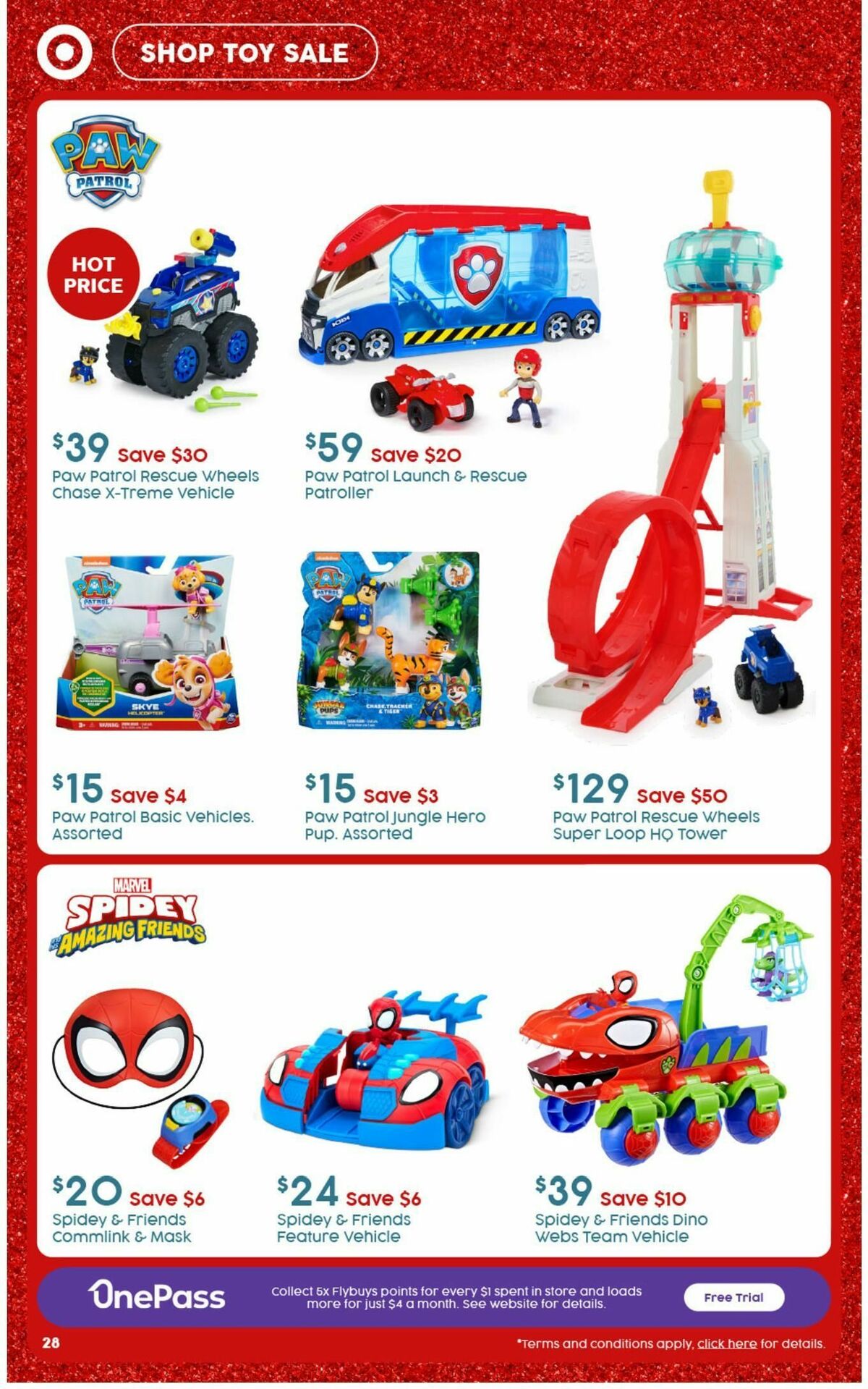 Target Catalogues from 7 November