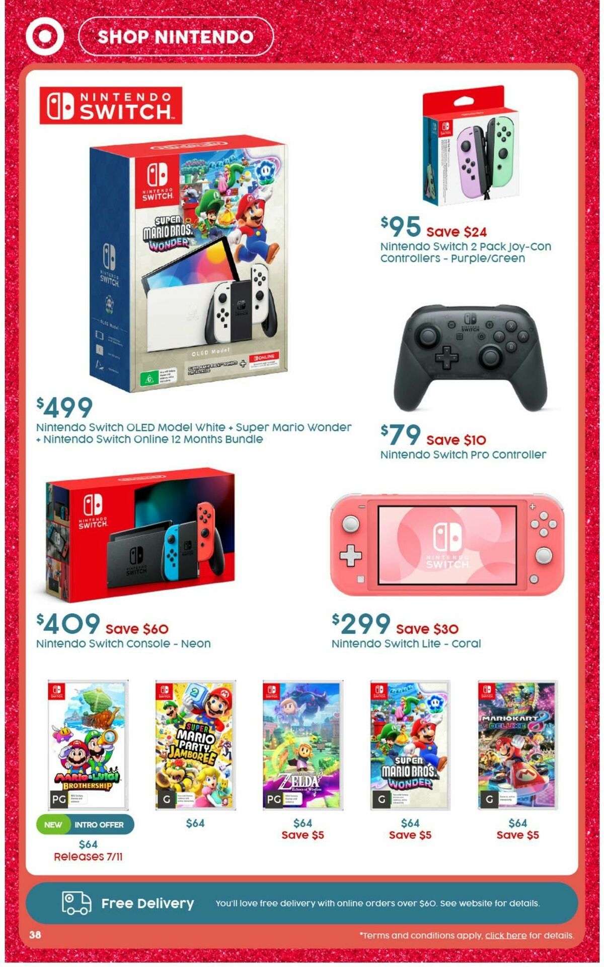 Target Catalogues from 7 November