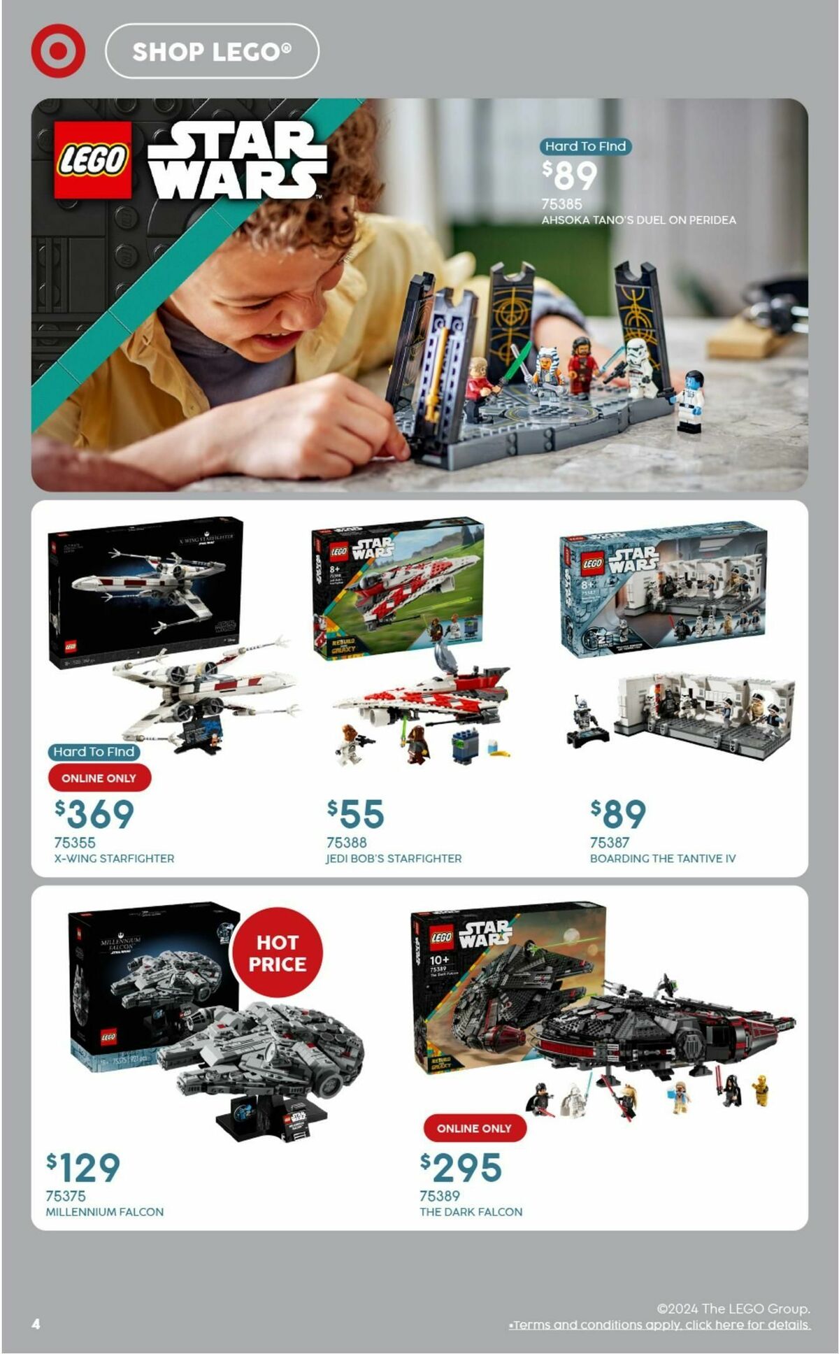 Target LEGO Toys Catalogues from 7 November