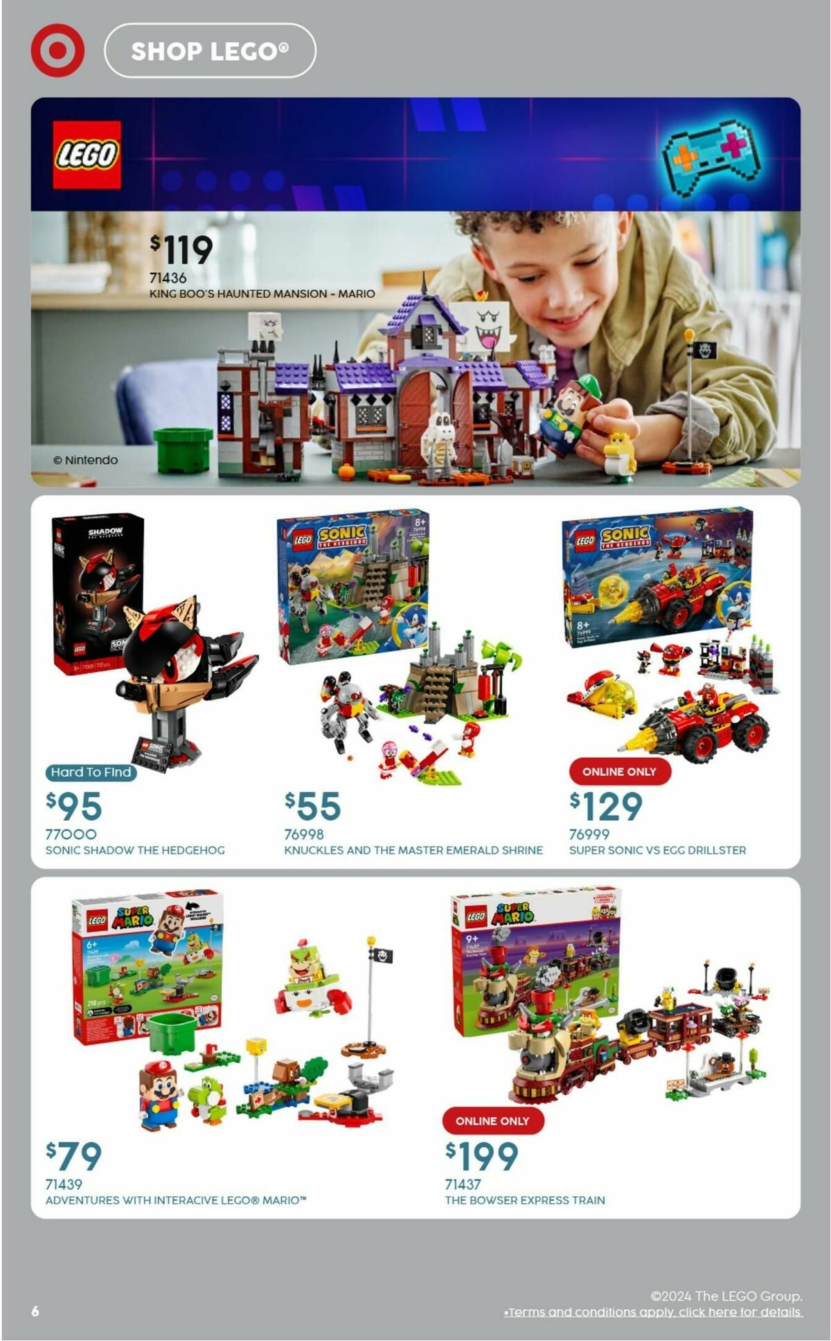 Target LEGO Toys Catalogues from 7 November