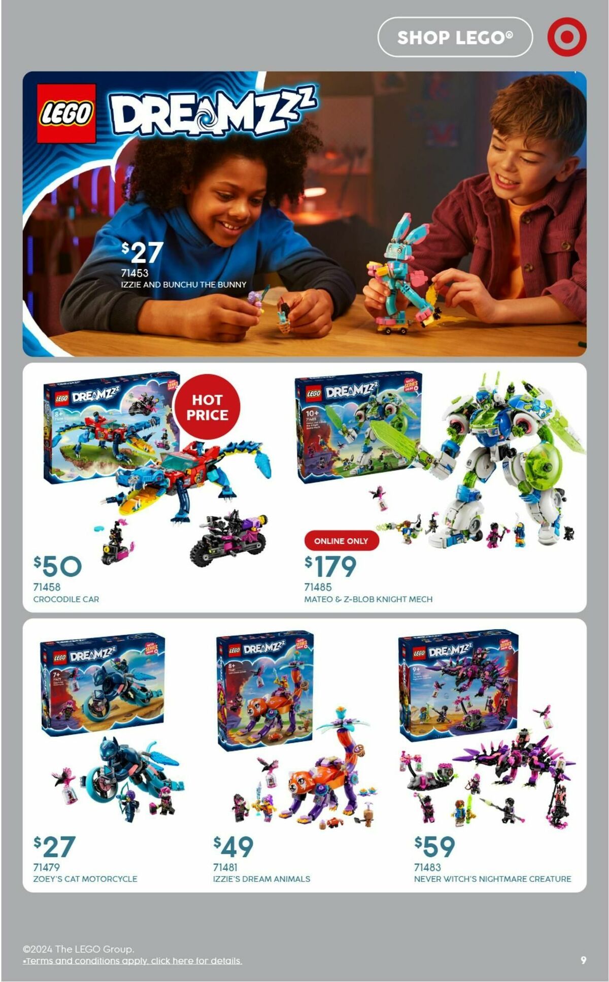 Target LEGO Toys Catalogues from 7 November