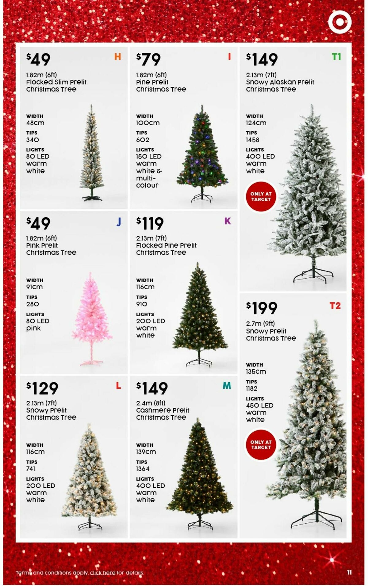 Target Catalogues from 24 October