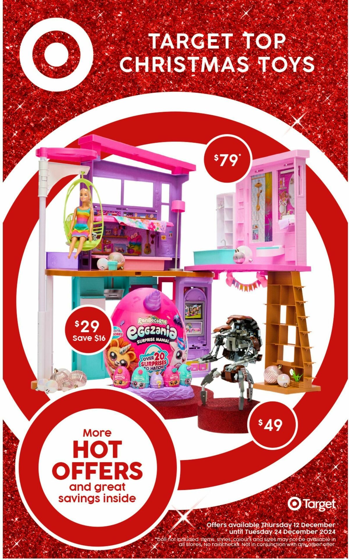 Target Catalogues from 12 December