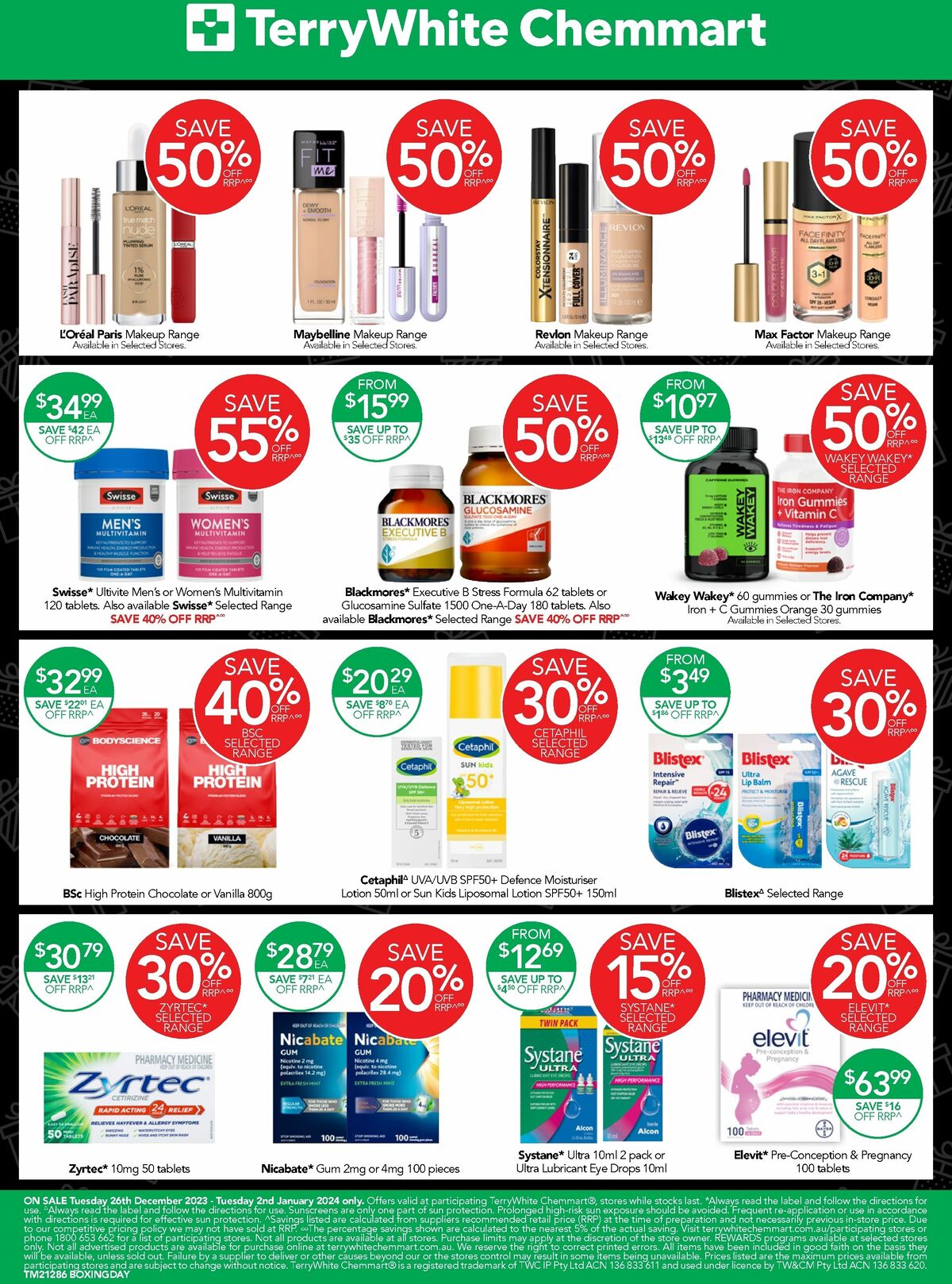 TerryWhite Chemmart Catalogues from 26 December