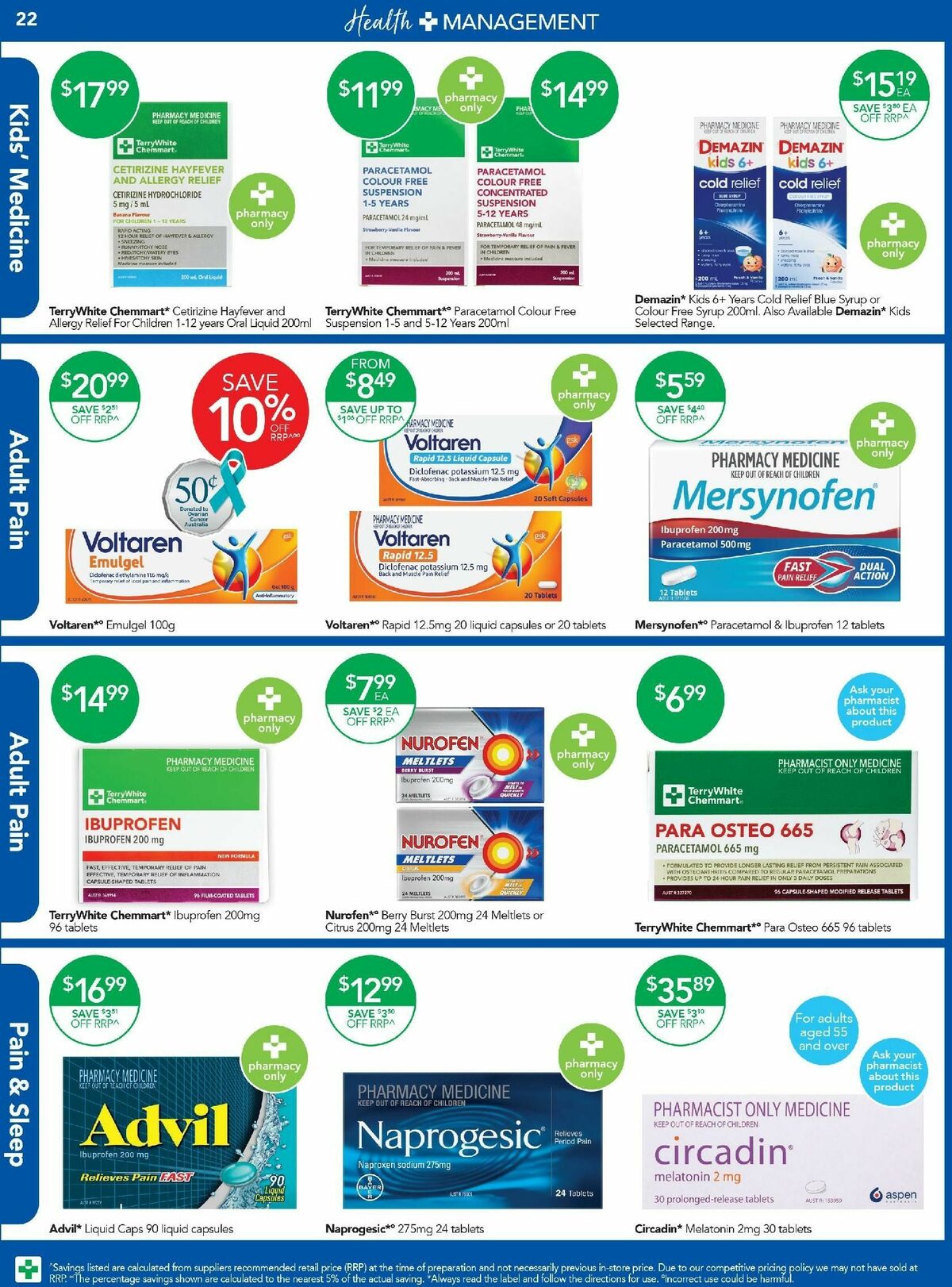 TerryWhite Chemmart Catalogues from 18 April