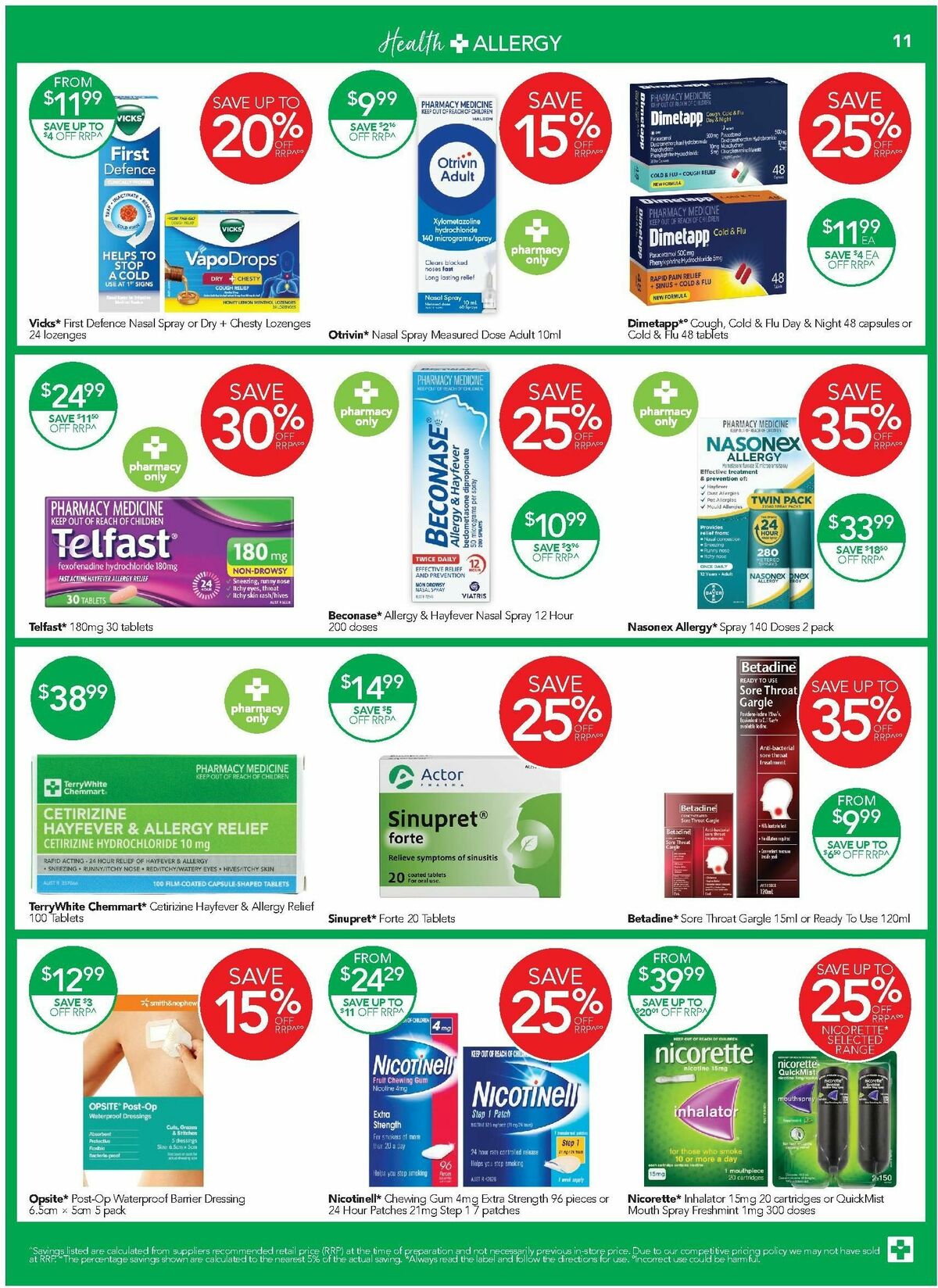 TerryWhite Chemmart Catalogues from 11 July