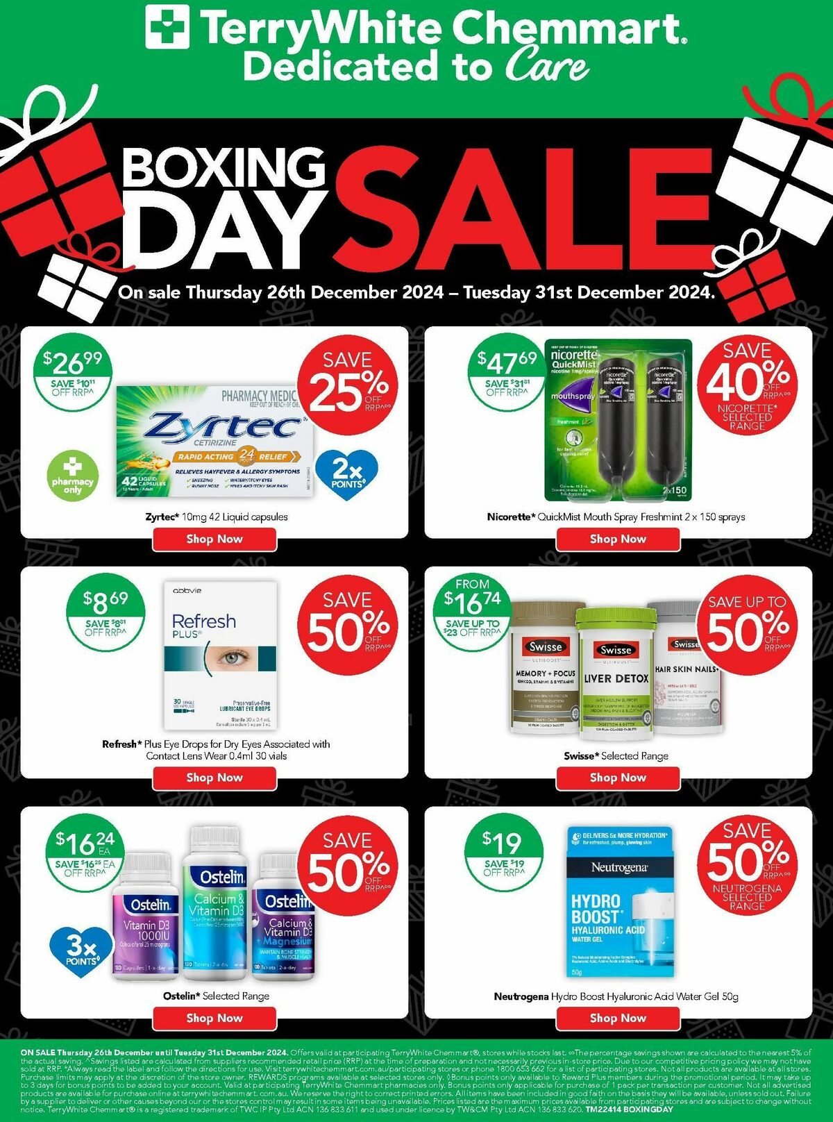 TerryWhite Chemmart Catalogues from 26 December