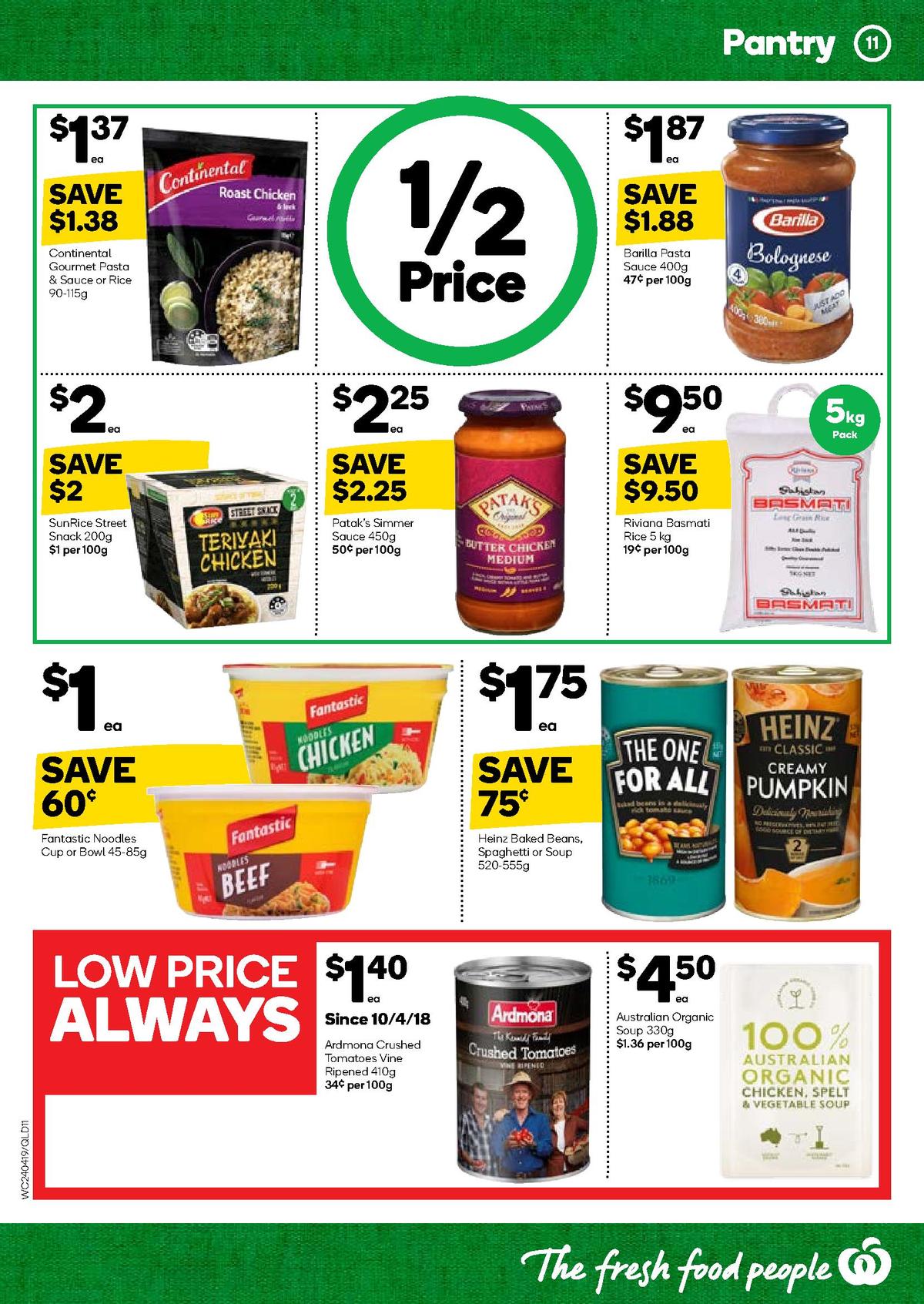 Woolworths Catalogues from 24 April