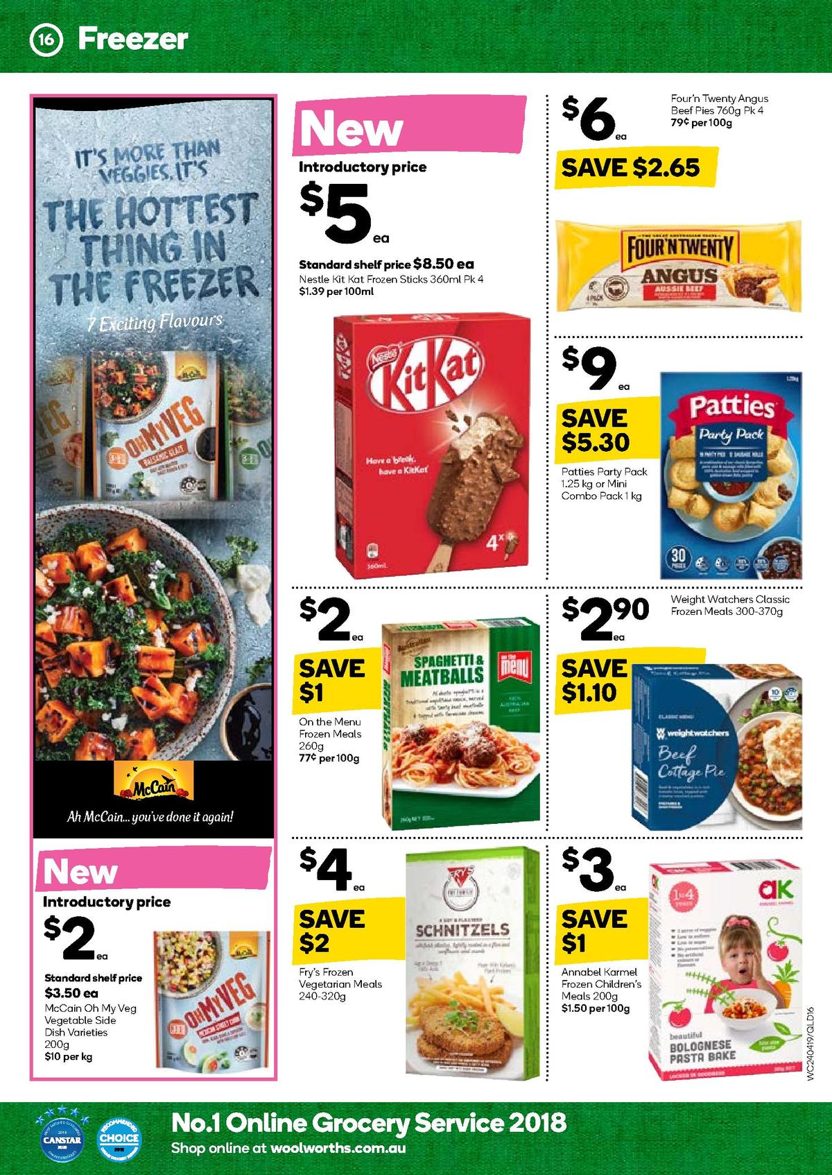 Woolworths Catalogues from 24 April