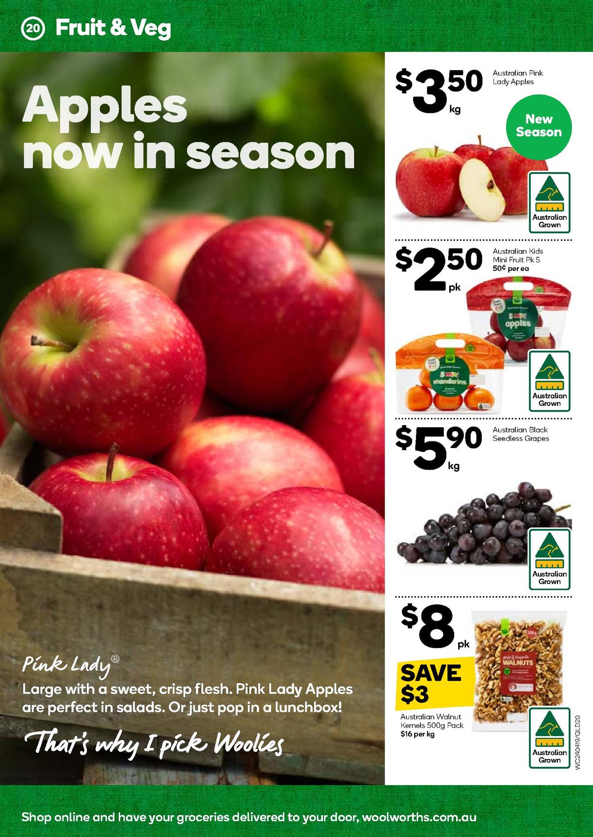 Woolworths Catalogues from 24 April