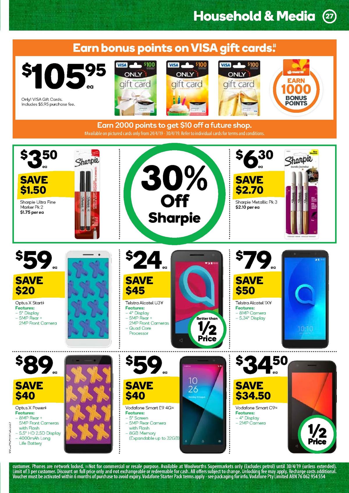 Woolworths Catalogues from 24 April