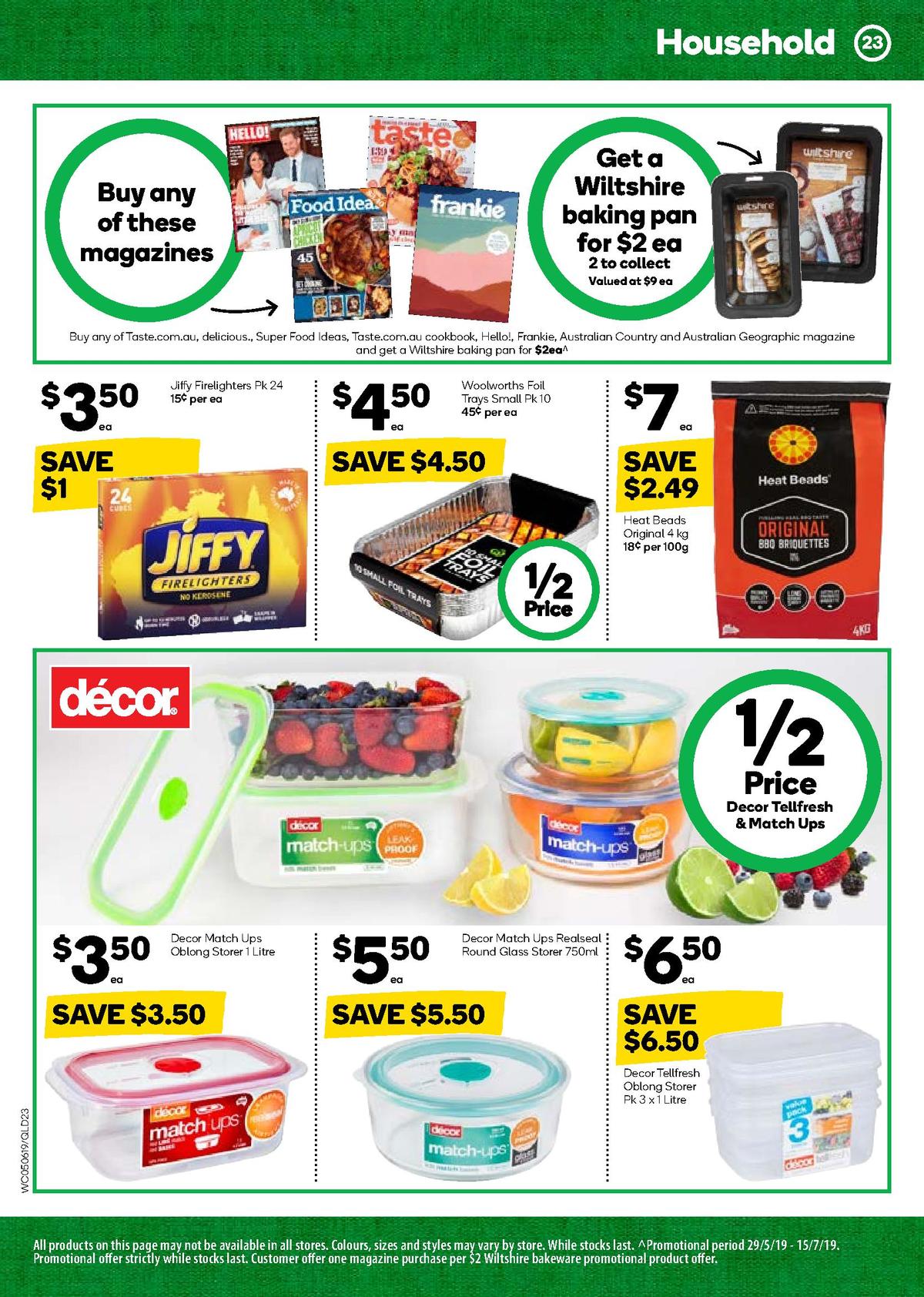 Woolworths Catalogues from 5 June