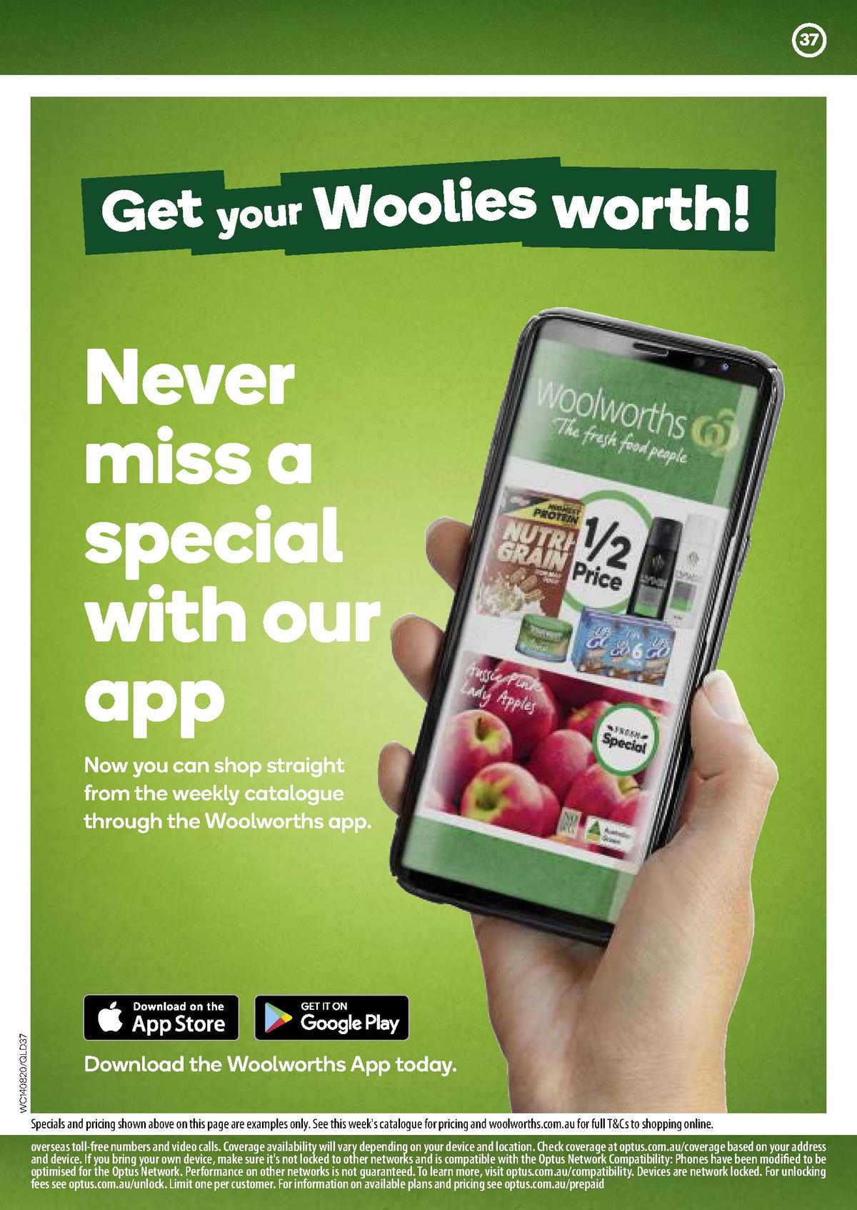 Woolworths Catalogues from 14 August