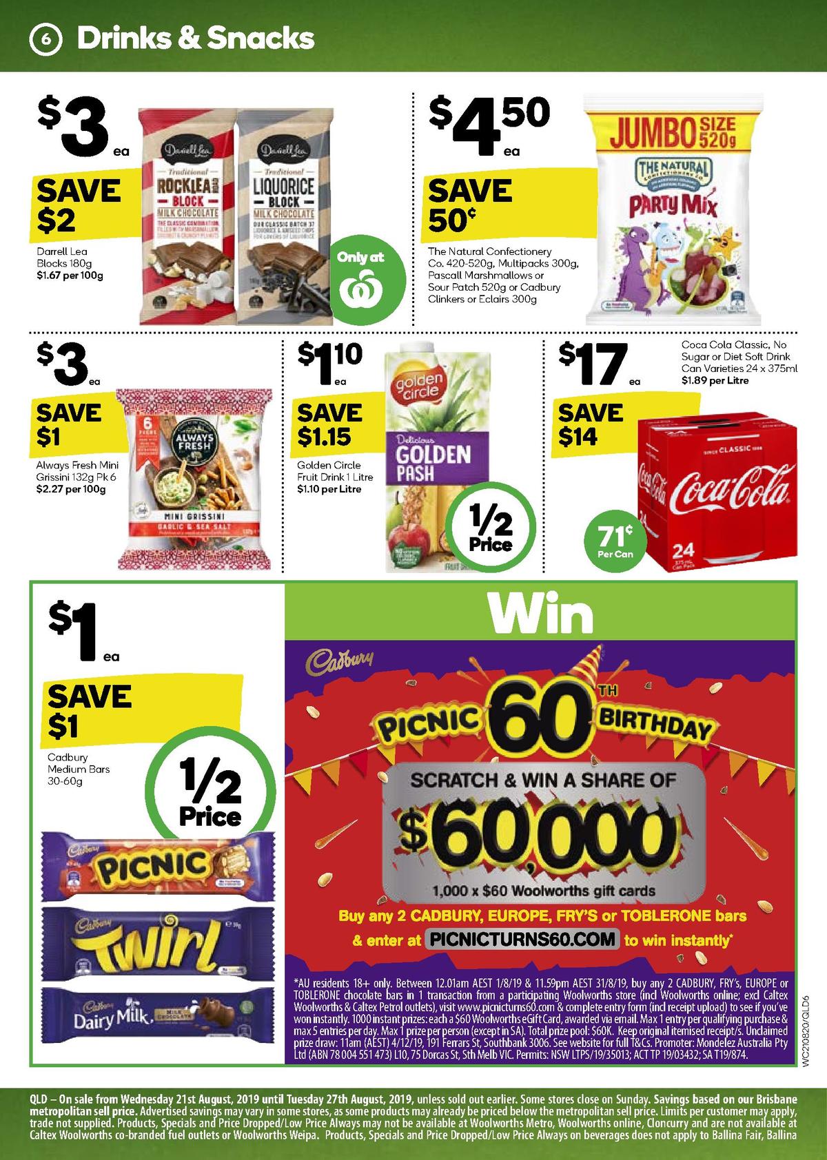 Woolworths Catalogues from 21 August