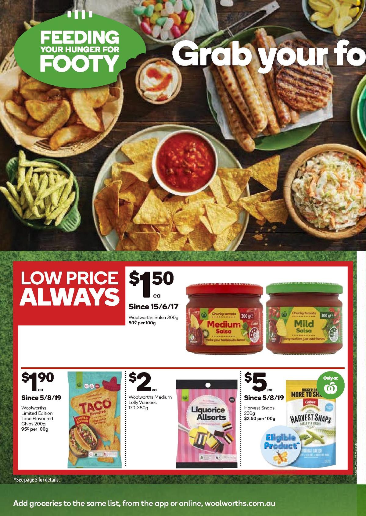 Woolworths Catalogues from 18 September