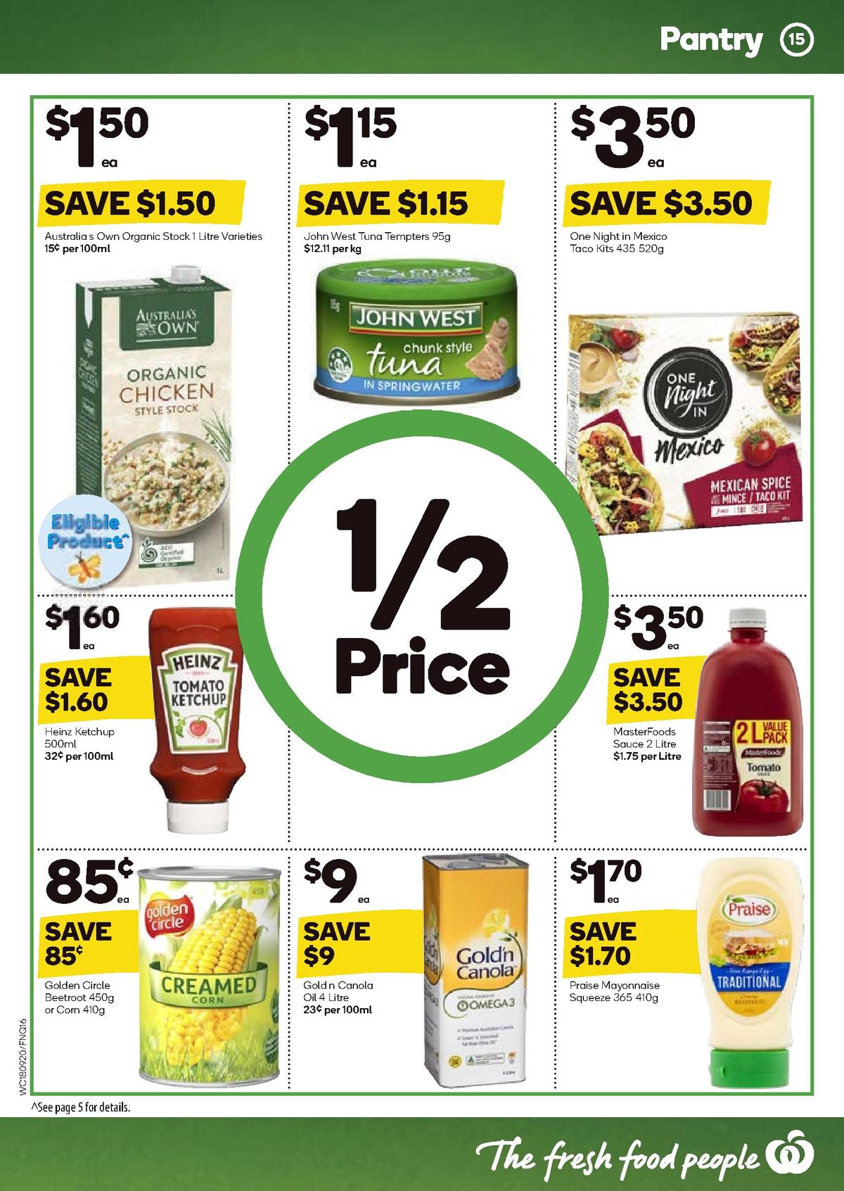 Woolworths Catalogues from 18 September