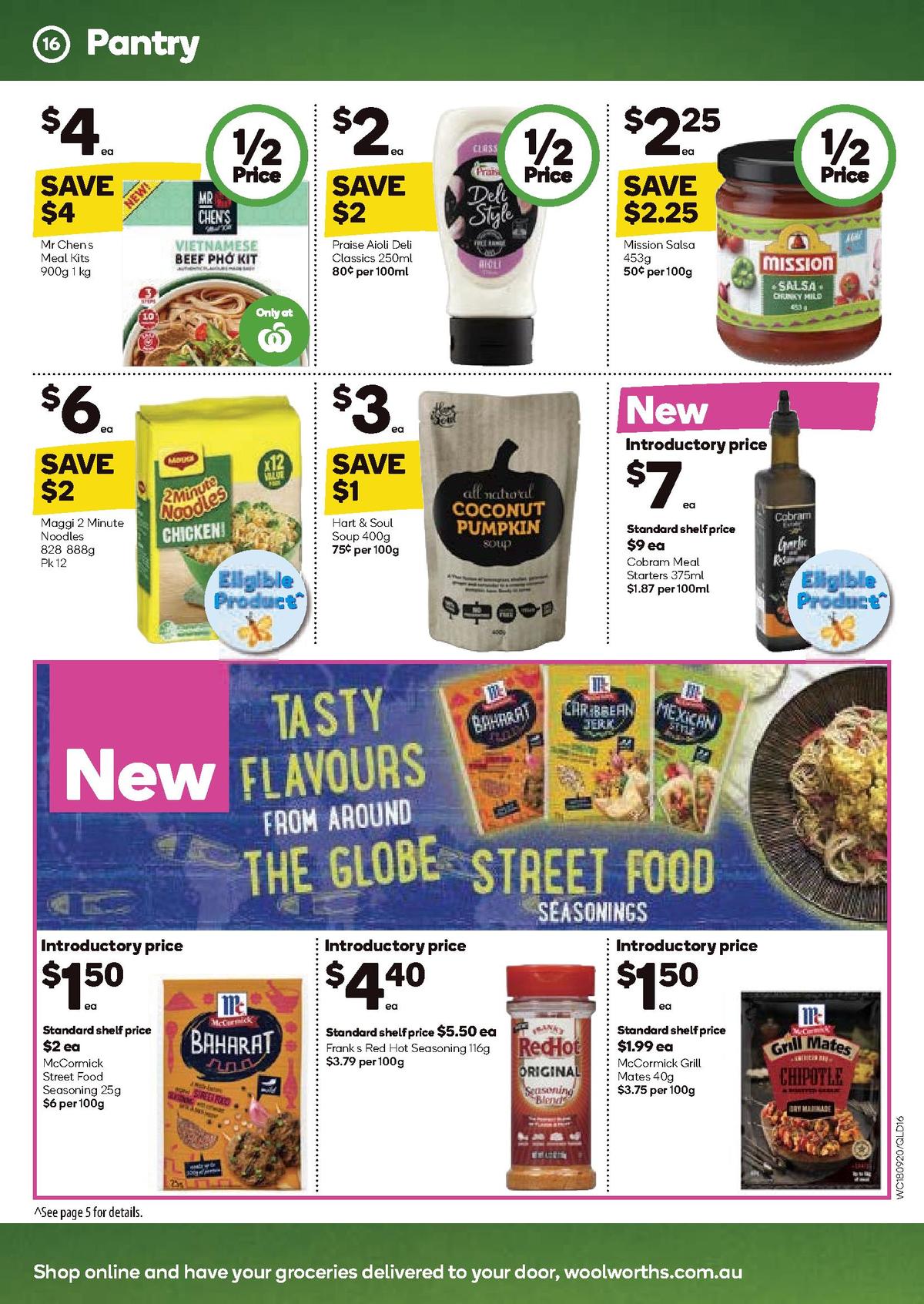 Woolworths Catalogues from 18 September