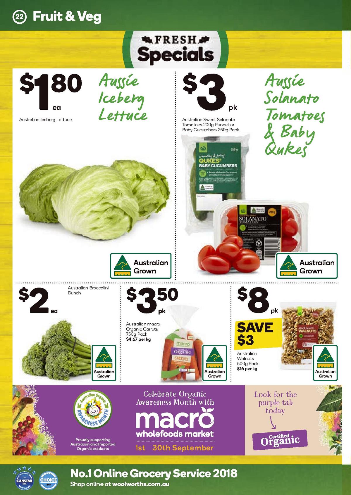 Woolworths Catalogues from 18 September