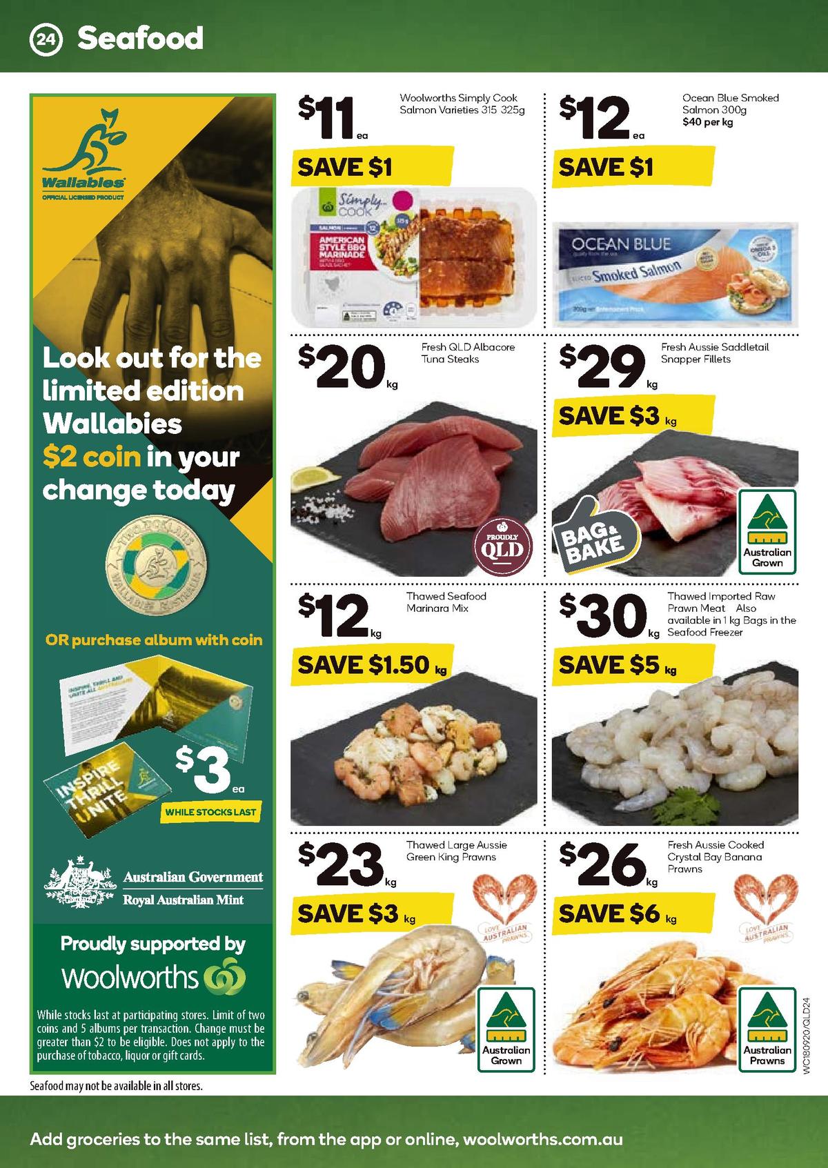 Woolworths Catalogues from 18 September