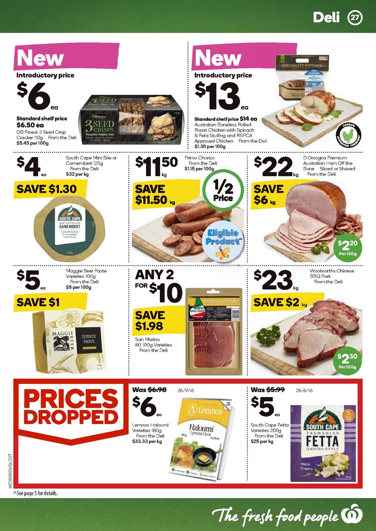 Woolworths Catalogues from 18 September