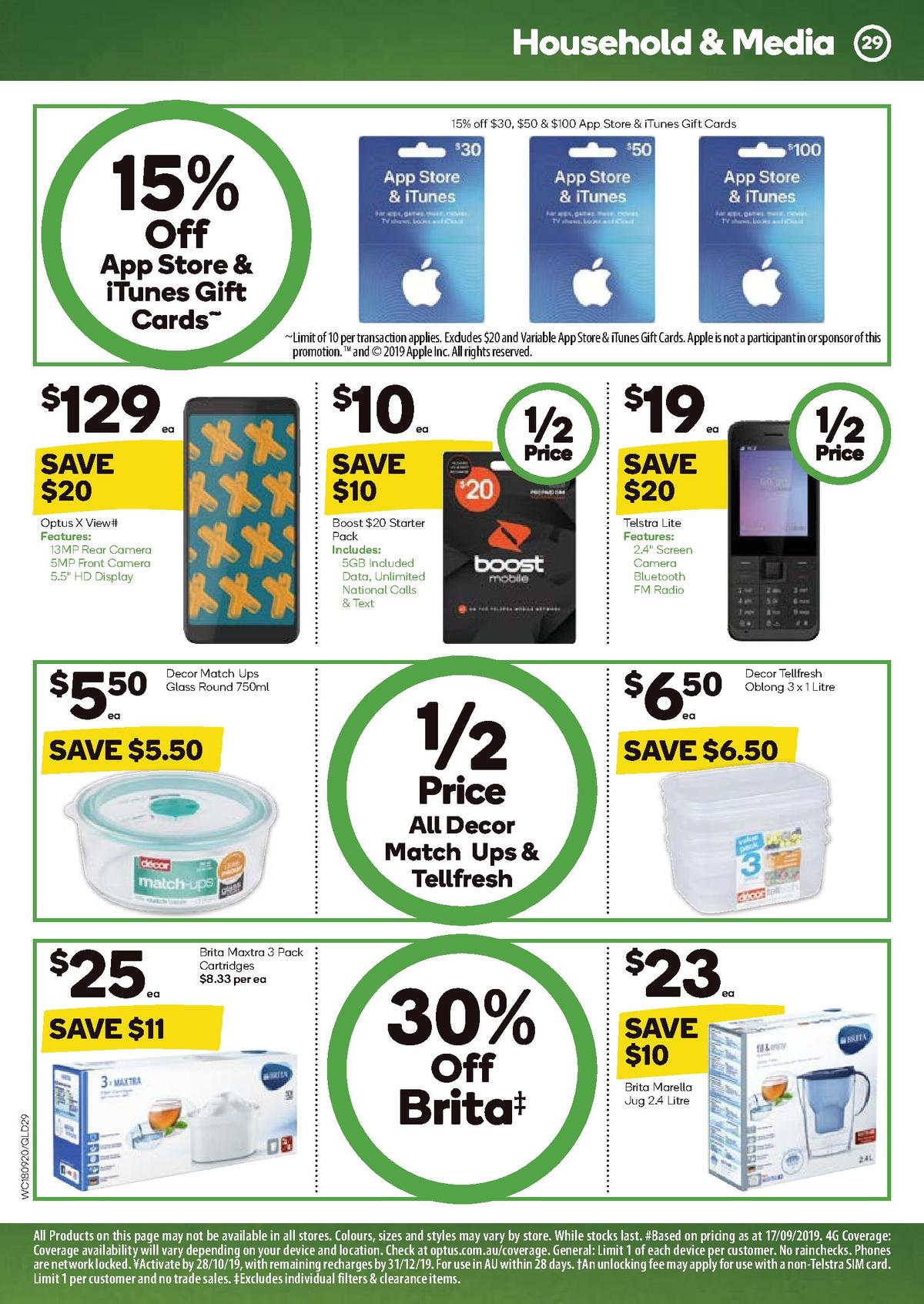 Woolworths Catalogues from 18 September