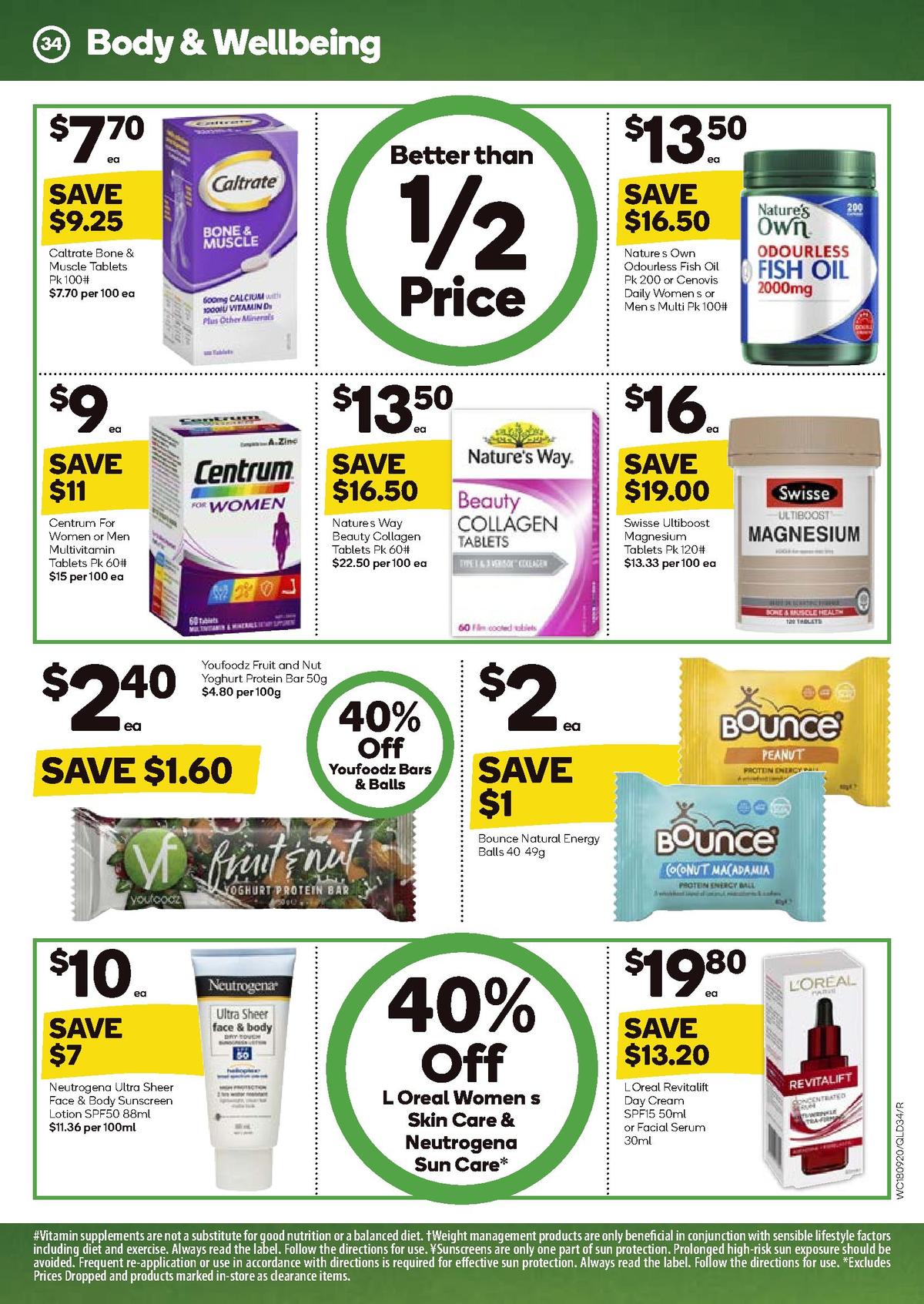 Woolworths Catalogues from 18 September