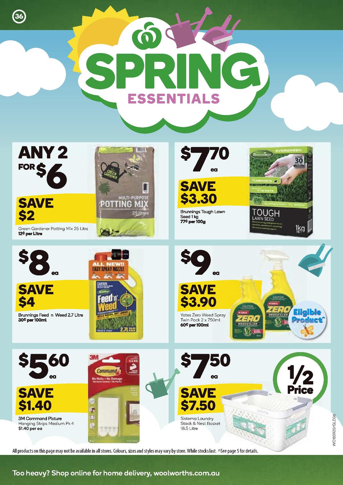 Woolworths Catalogues from 18 September