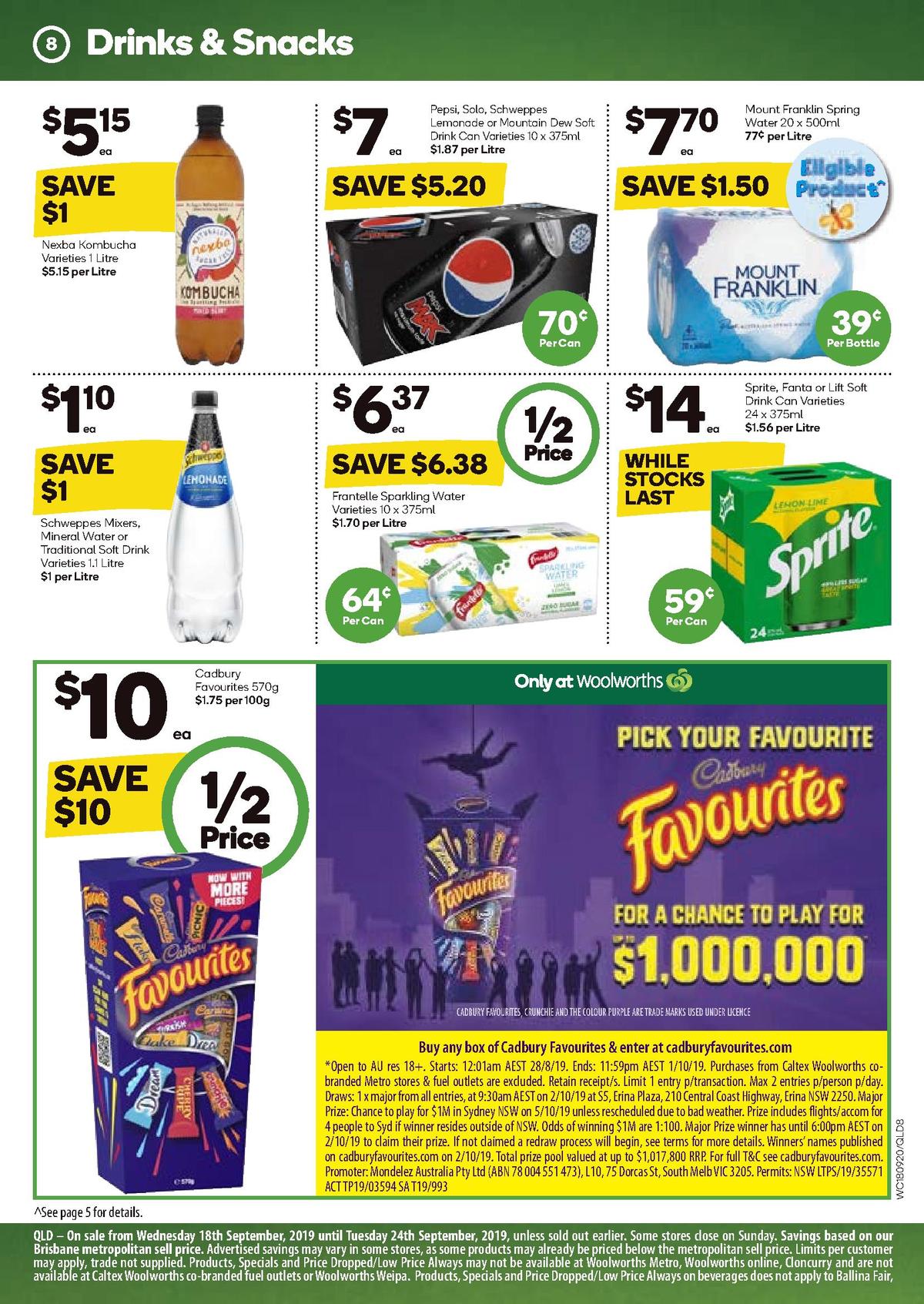 Woolworths Catalogues from 18 September