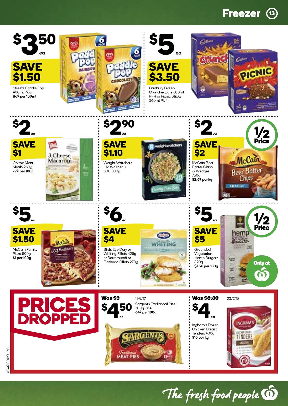 Woolworths Catalogues from 9 October