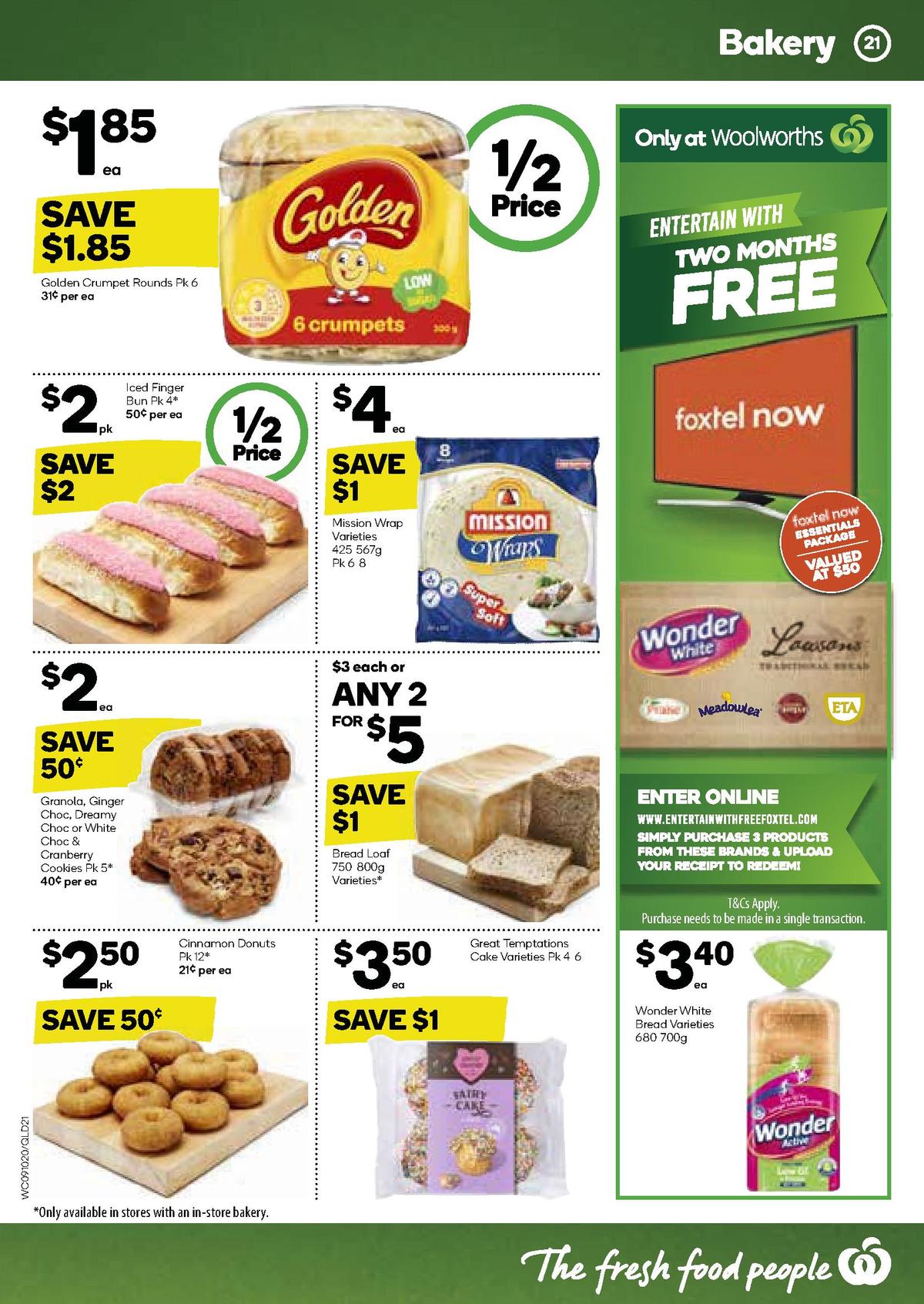 Woolworths Catalogues from 9 October