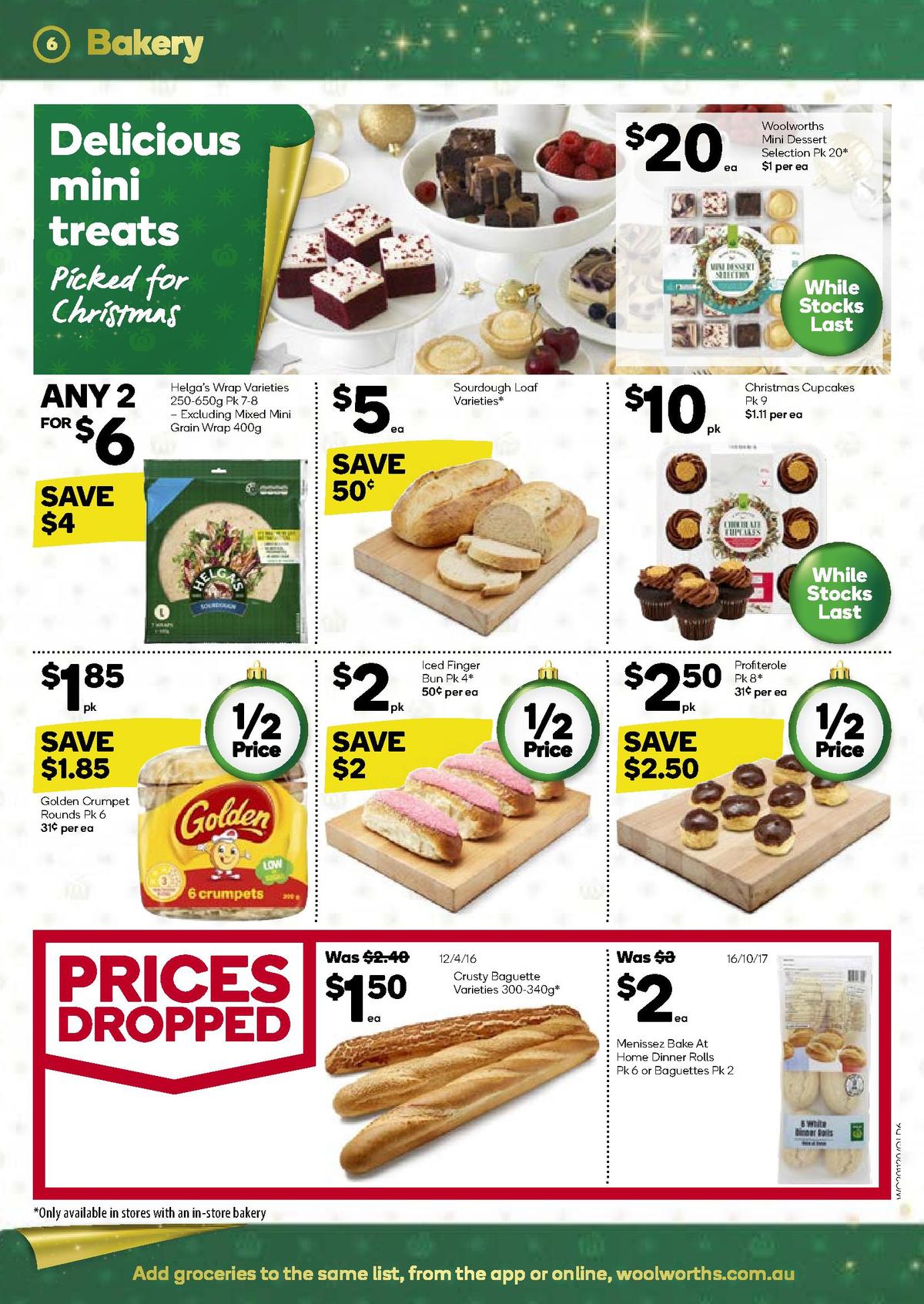 Woolworths Catalogues from 20 November