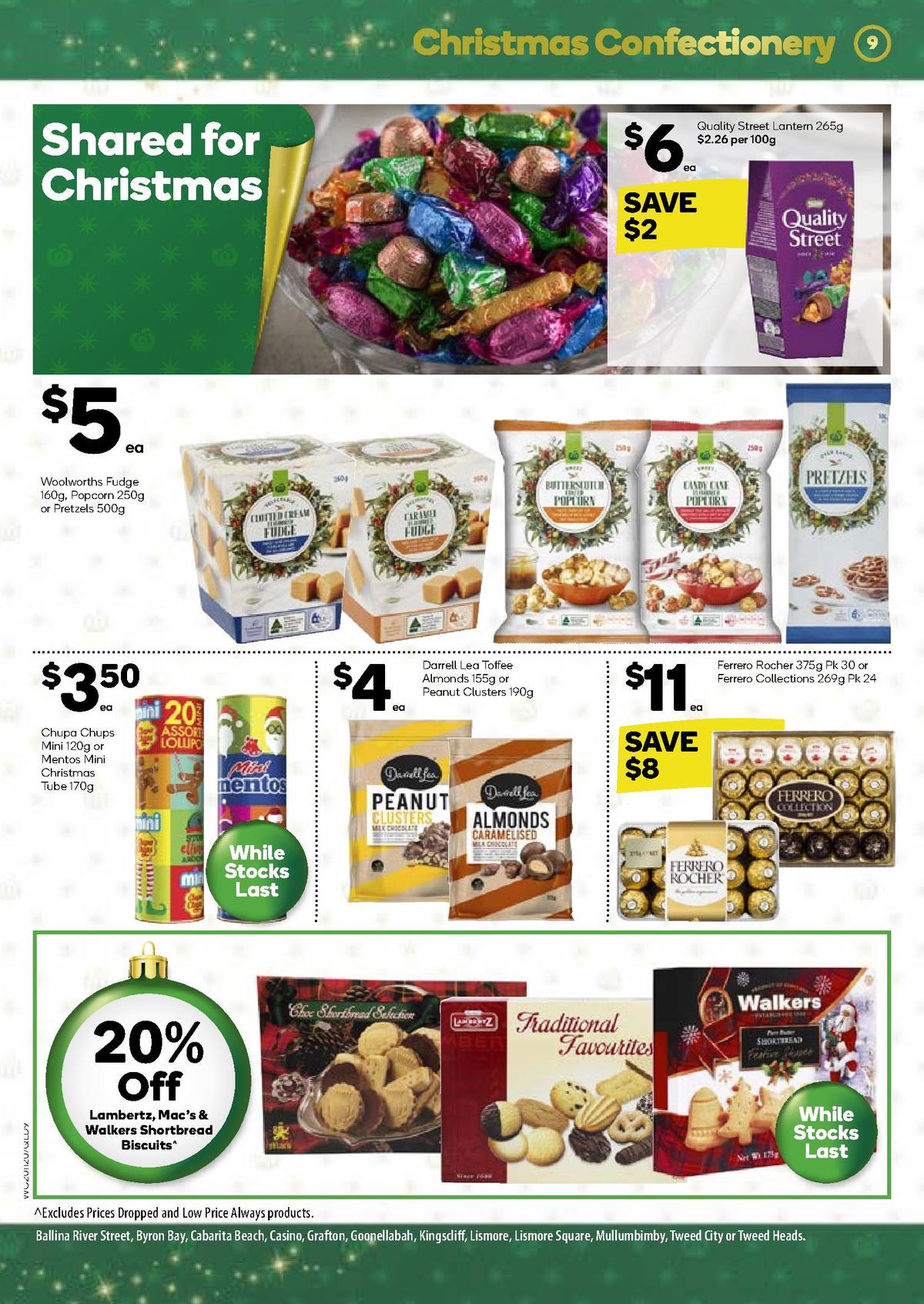 Woolworths Catalogues from 20 November