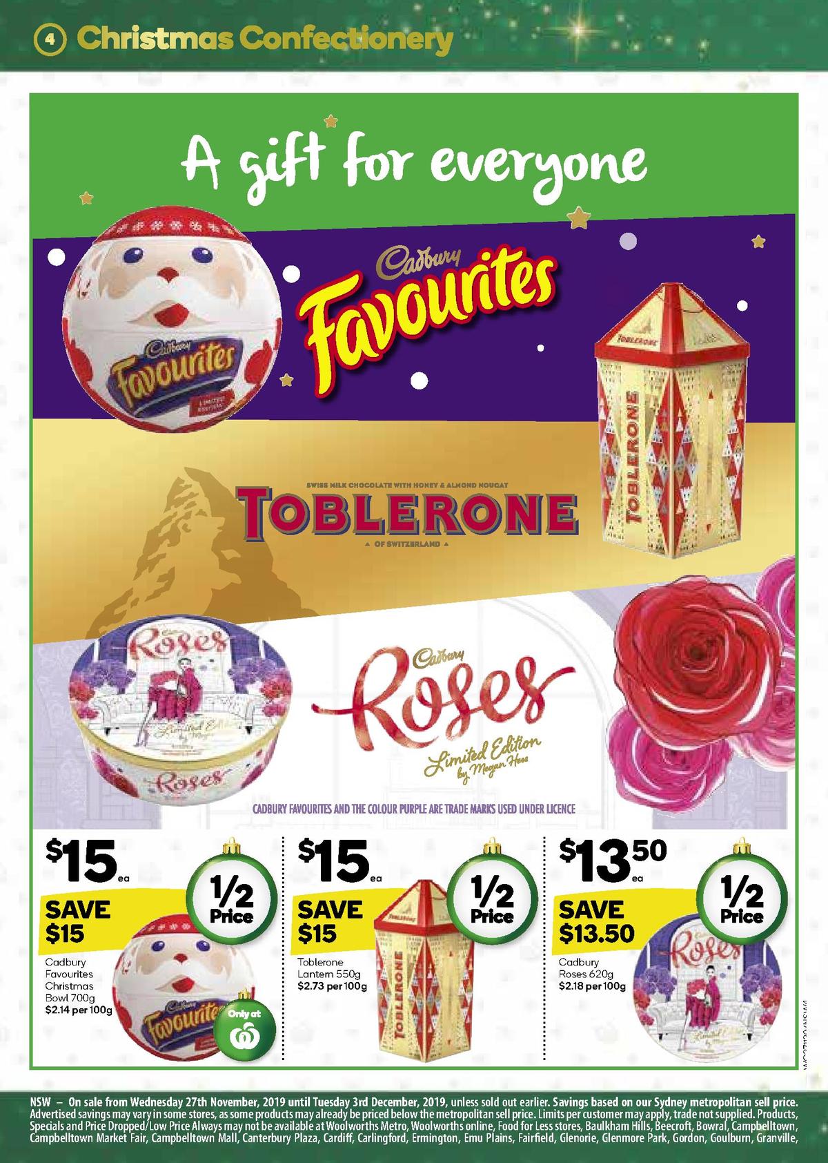 Woolworths Catalogues from 27 November