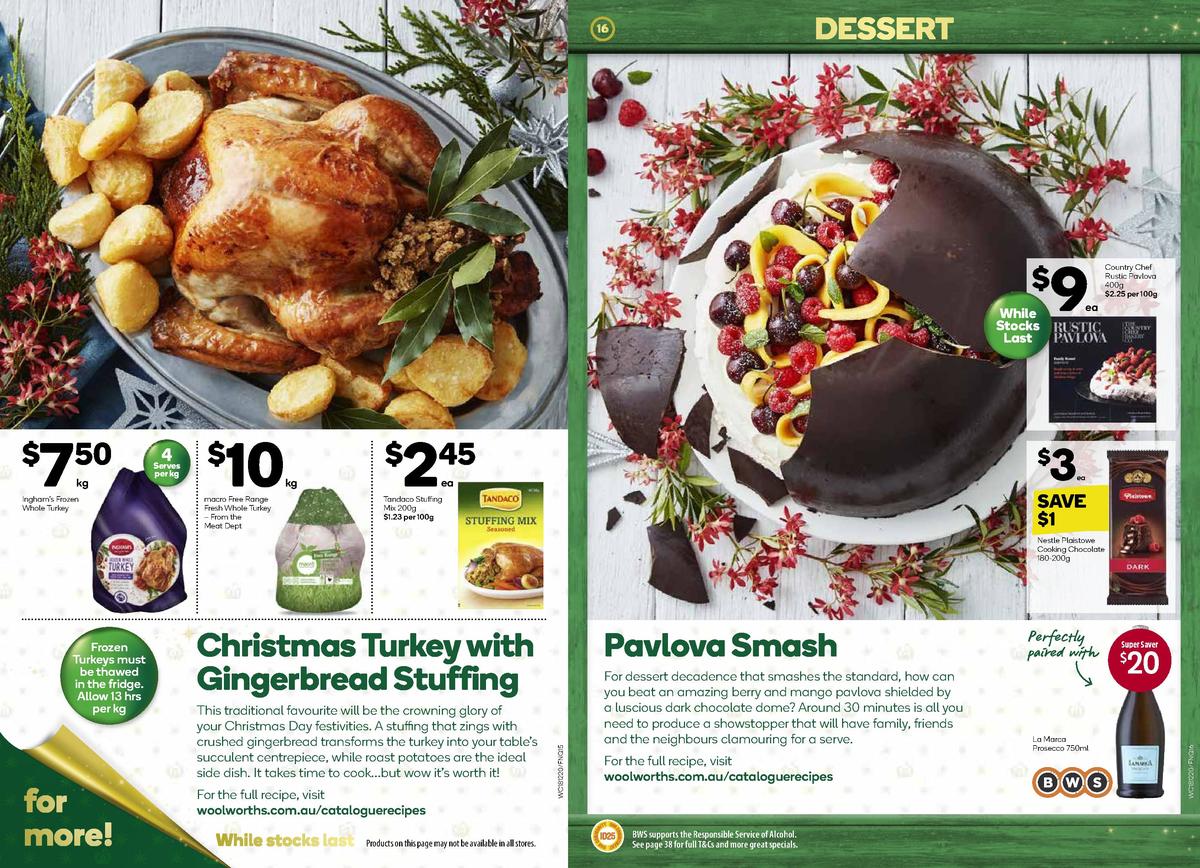 Woolworths Catalogues from 18 December