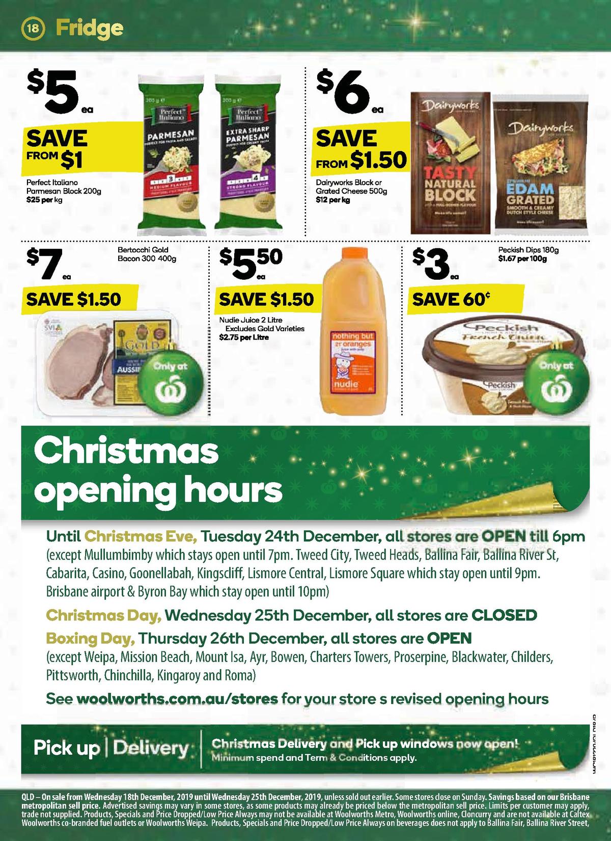 Woolworths Catalogues from 18 December