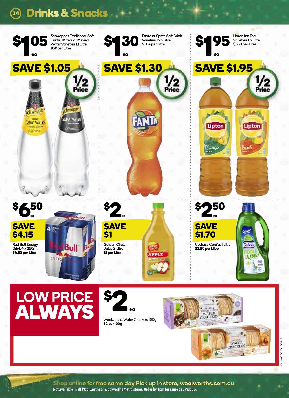 Woolworths Catalogues from 18 December