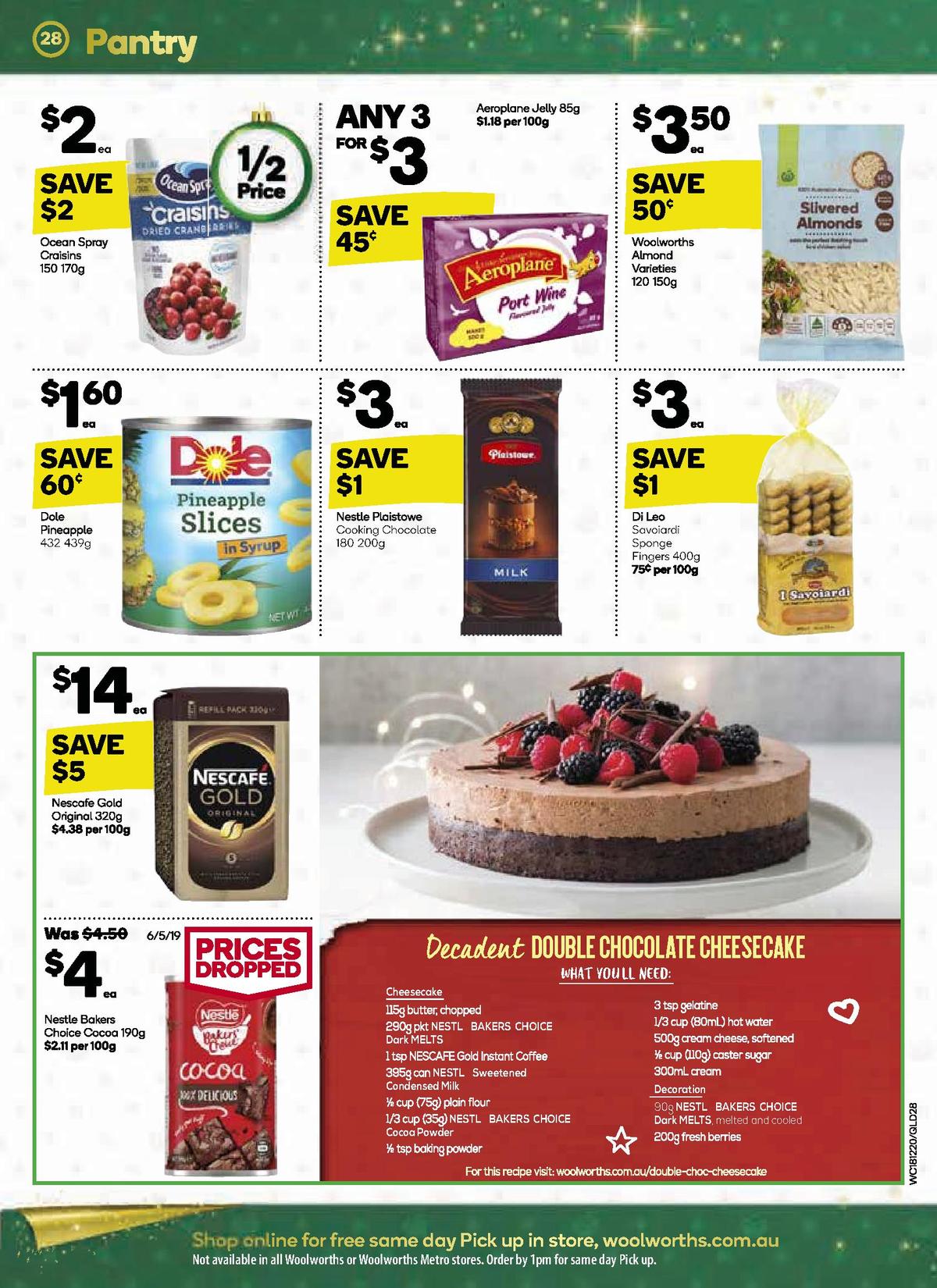 Woolworths Catalogues from 18 December