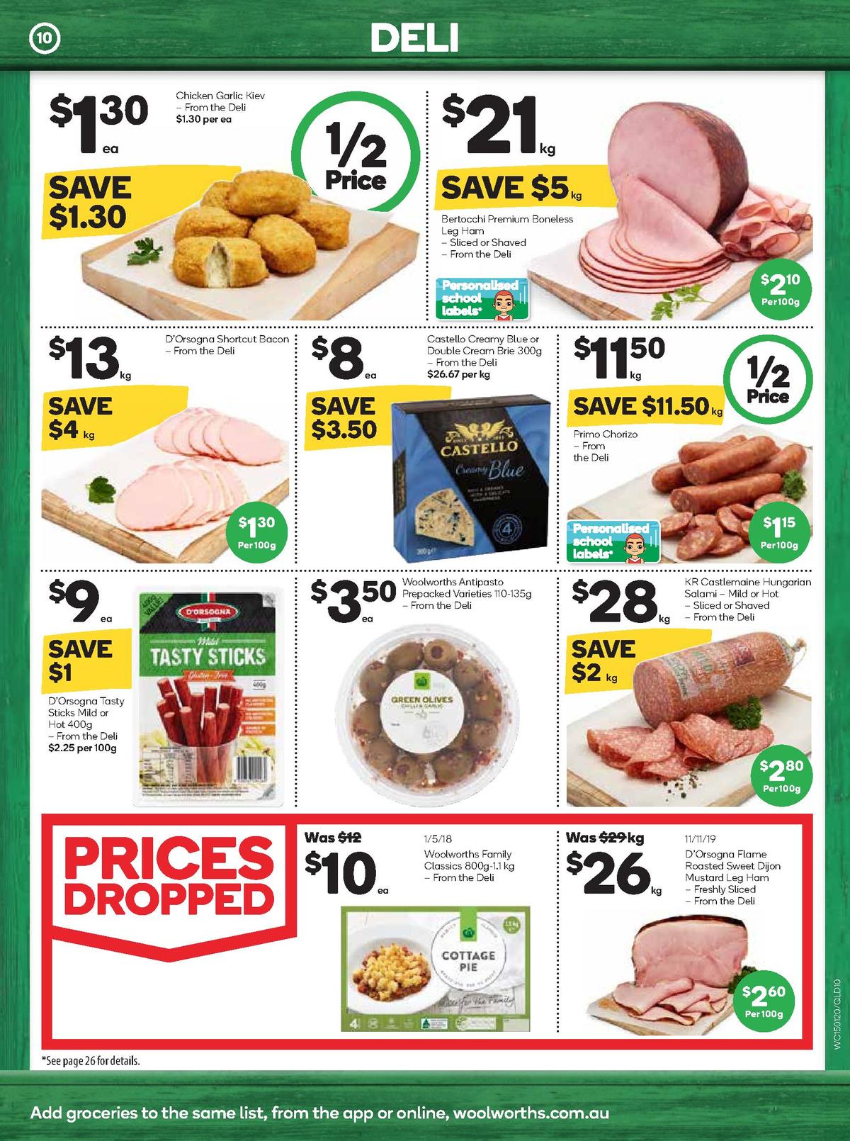 Woolworths Catalogues from 15 January