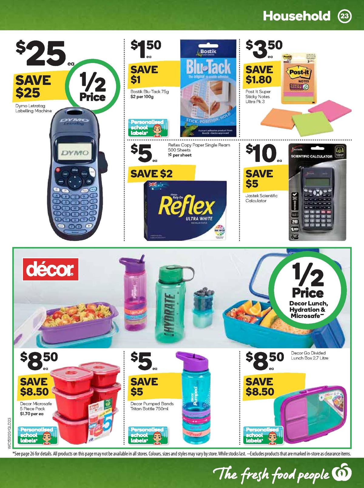 Woolworths Catalogues from 15 January