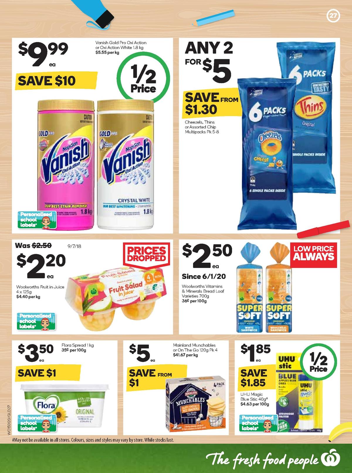 Woolworths Catalogues from 15 January