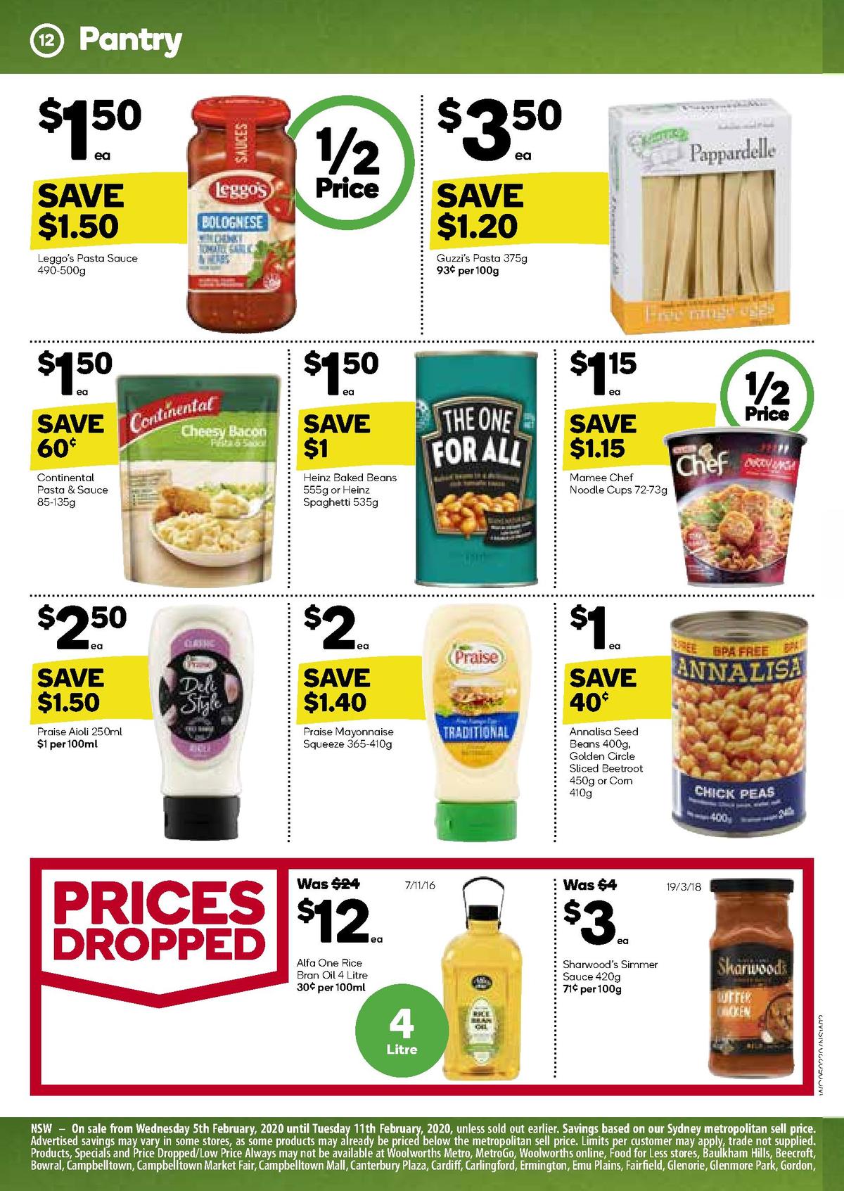 Woolworths Catalogues from 5 February