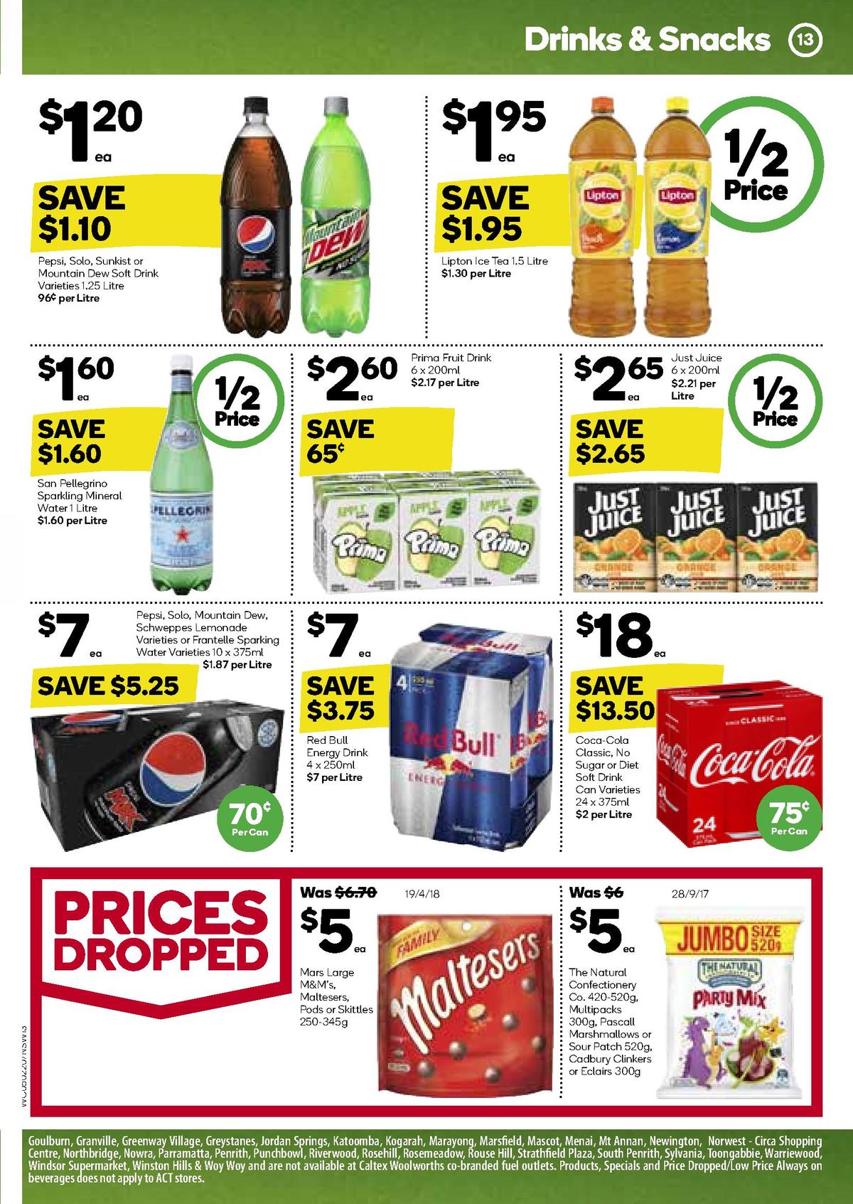 Woolworths Catalogues from 5 February