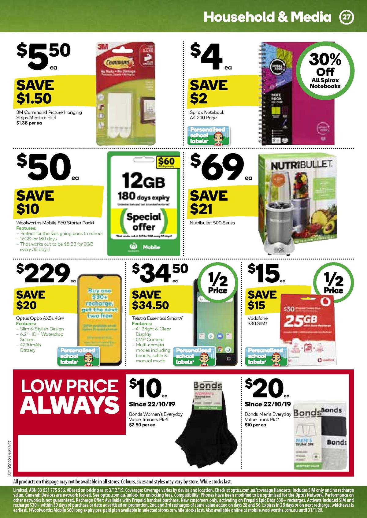 Woolworths Catalogues from 5 February