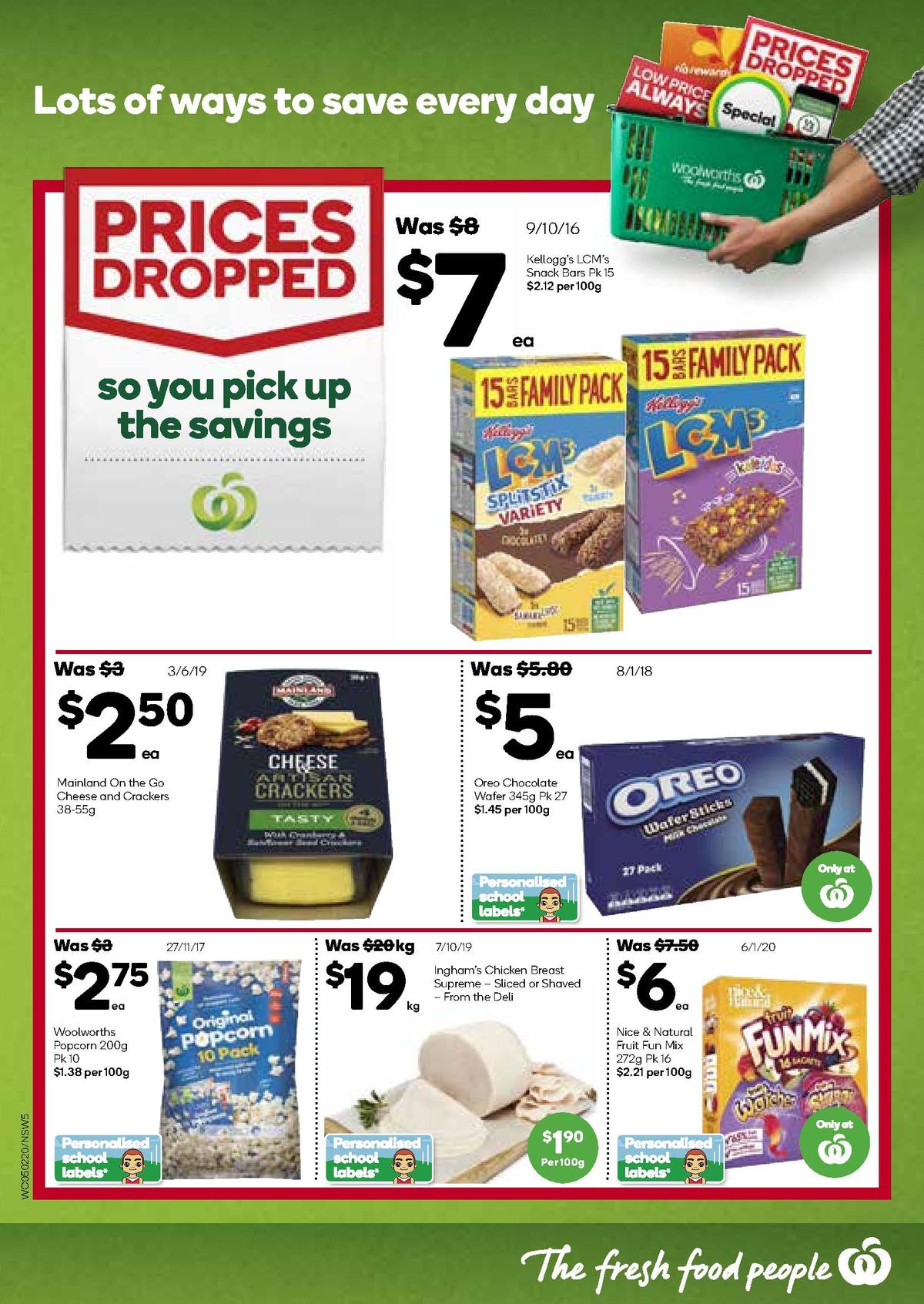 Woolworths Catalogues from 5 February